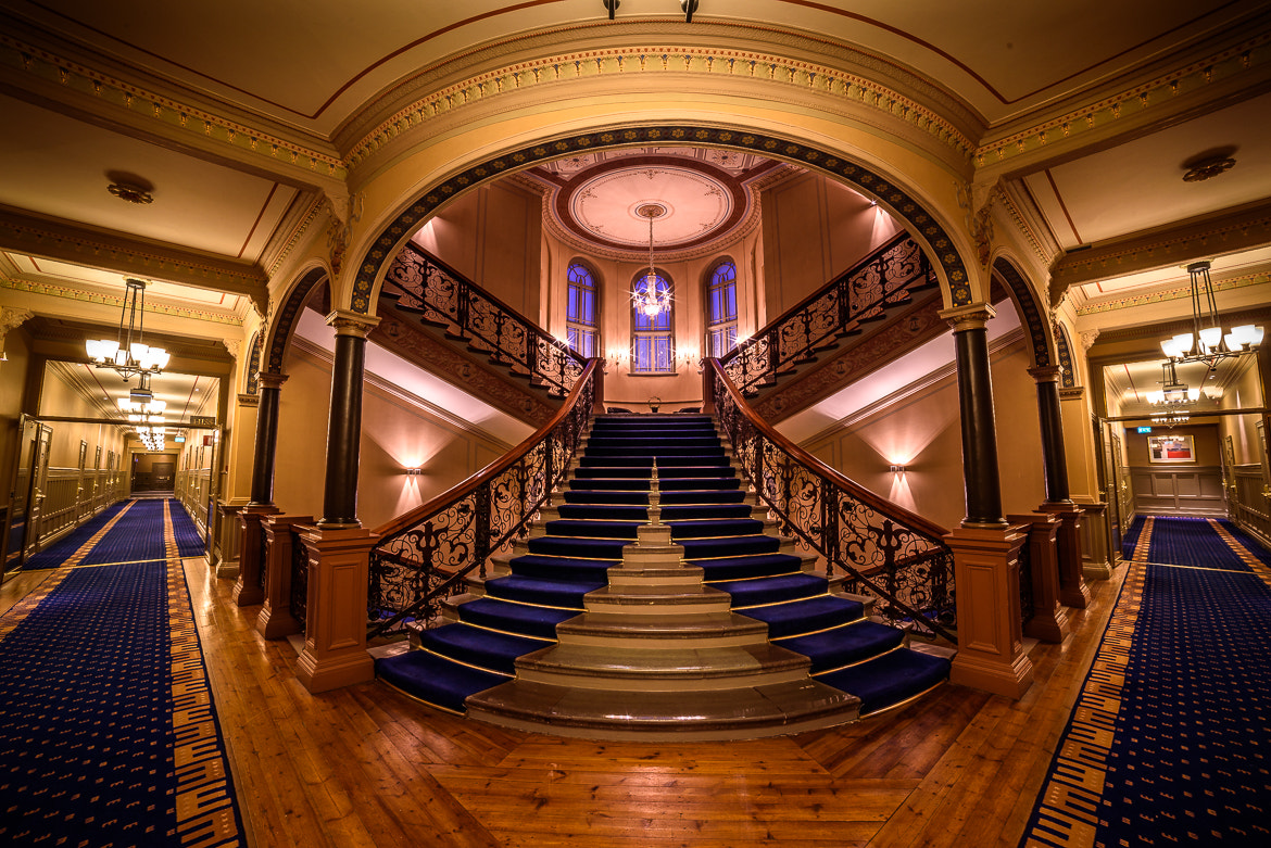 Samyang 14mm F2.8 ED AS IF UMC sample photo. Take the stairs photography