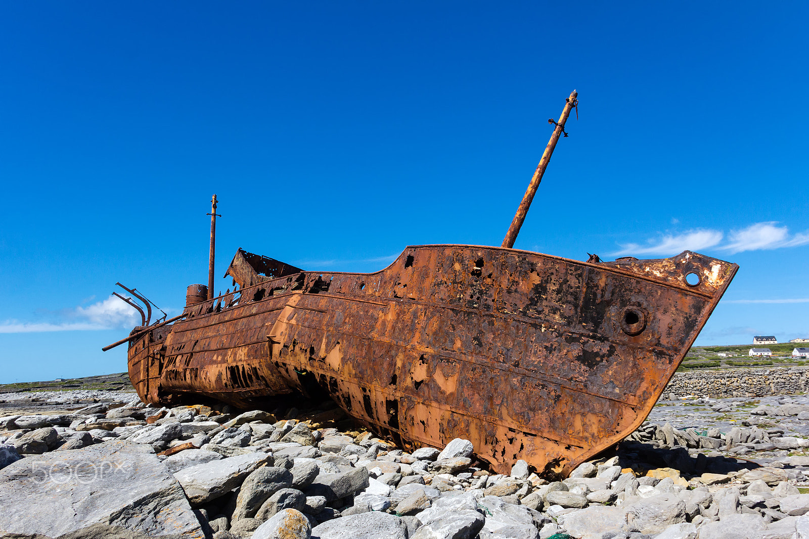 Sigma 18-125mm F3.8-5.6 DC OS HSM sample photo. Inisheer schiffswrack photography