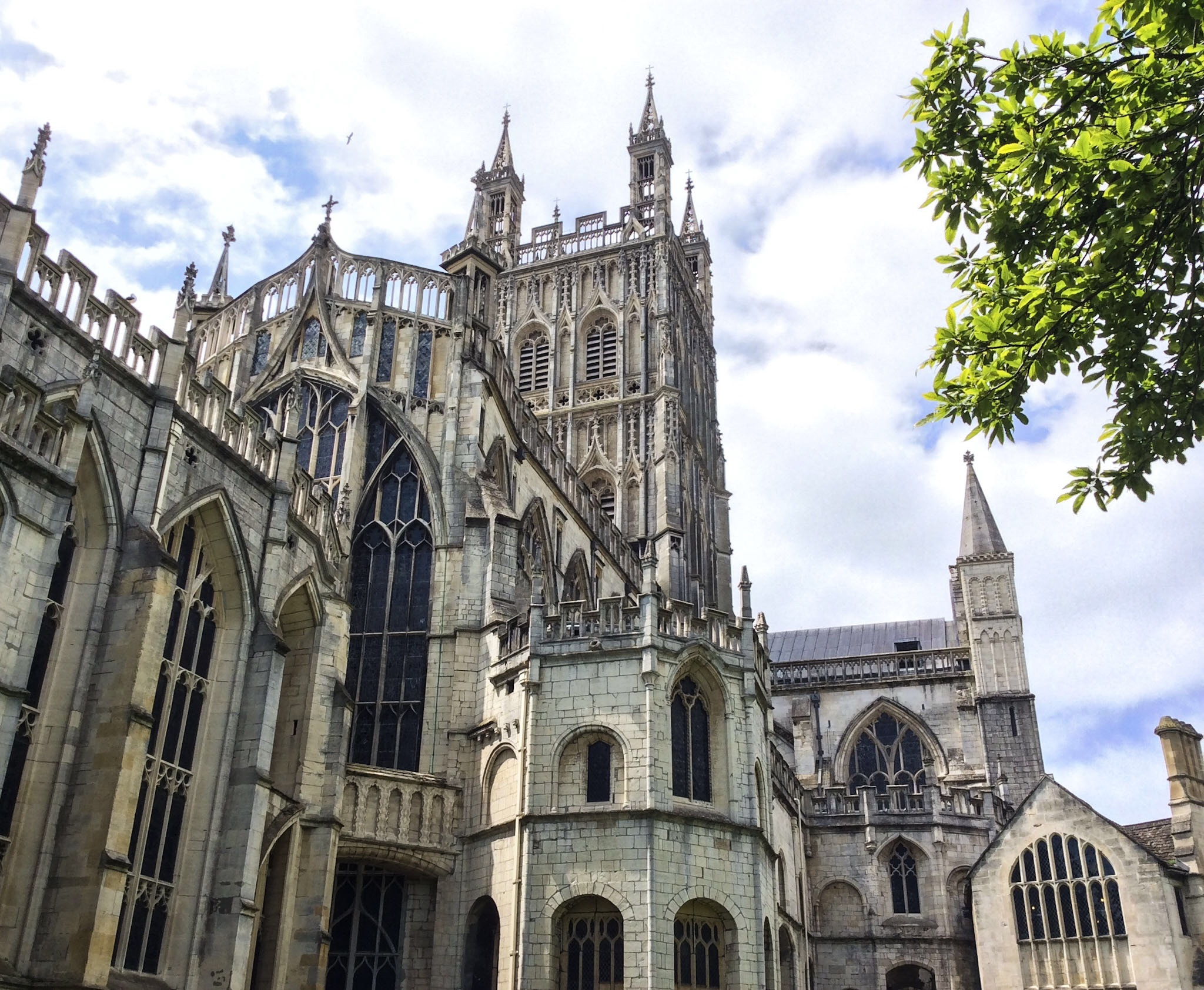 iPad mini 2 back camera 3.3mm f/2.4 sample photo. Gloucester cathedral, u.k. photography