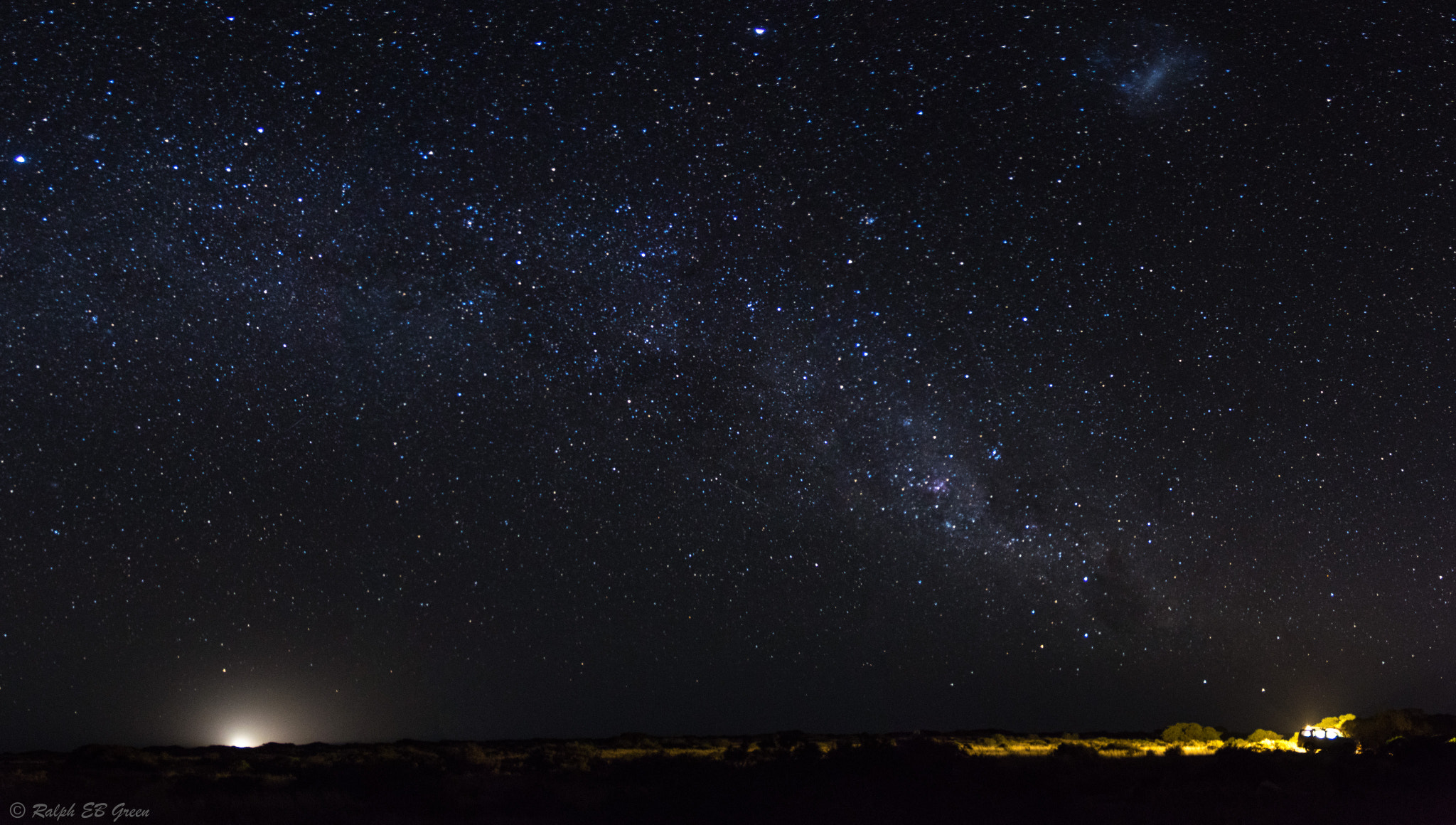 Sigma 17-50mm F2.8 EX DC HSM sample photo. Milky way over the nullabor photography