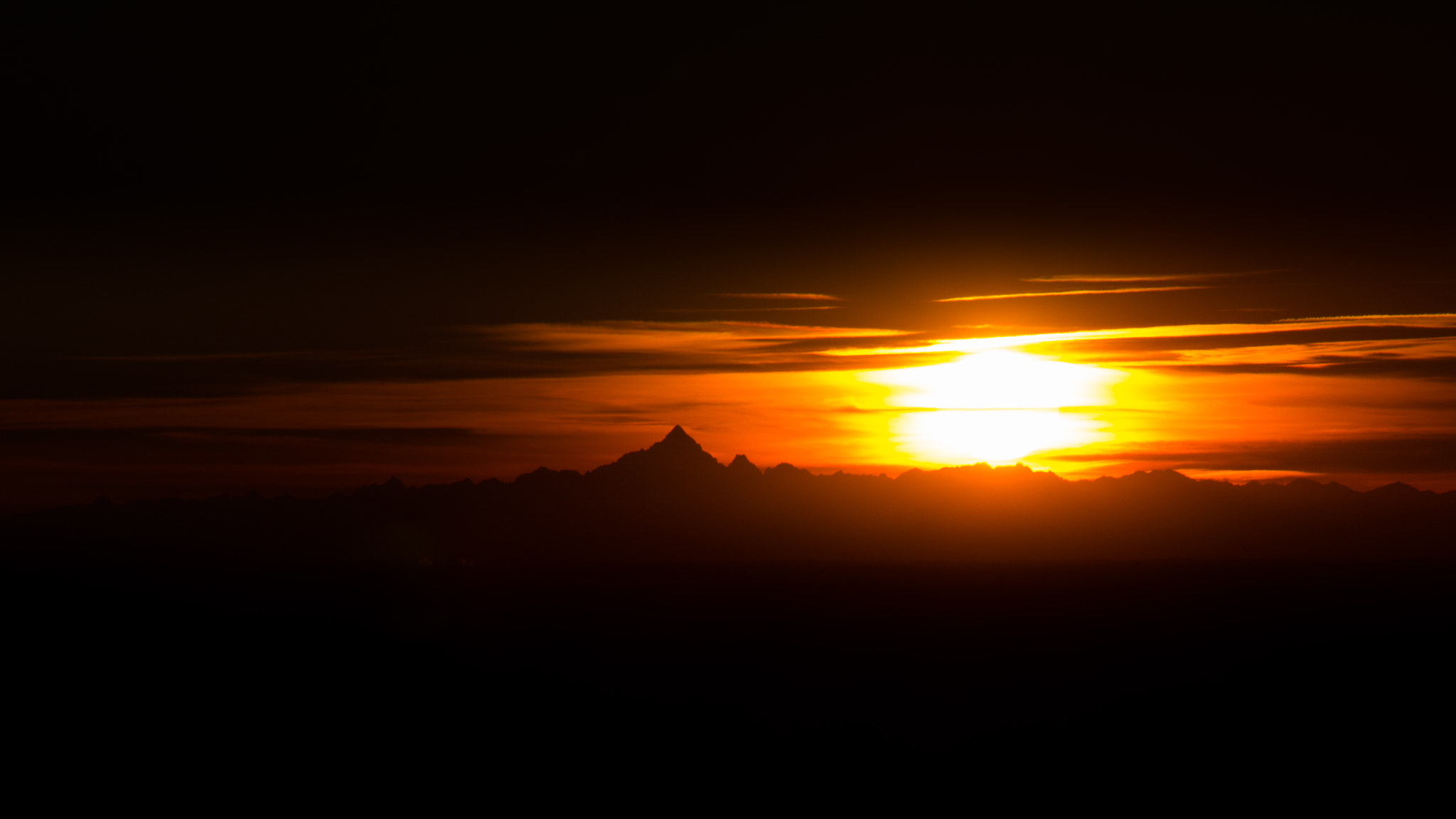 Canon EOS 60D + EF75-300mm f/4-5.6 sample photo. Sunset photography