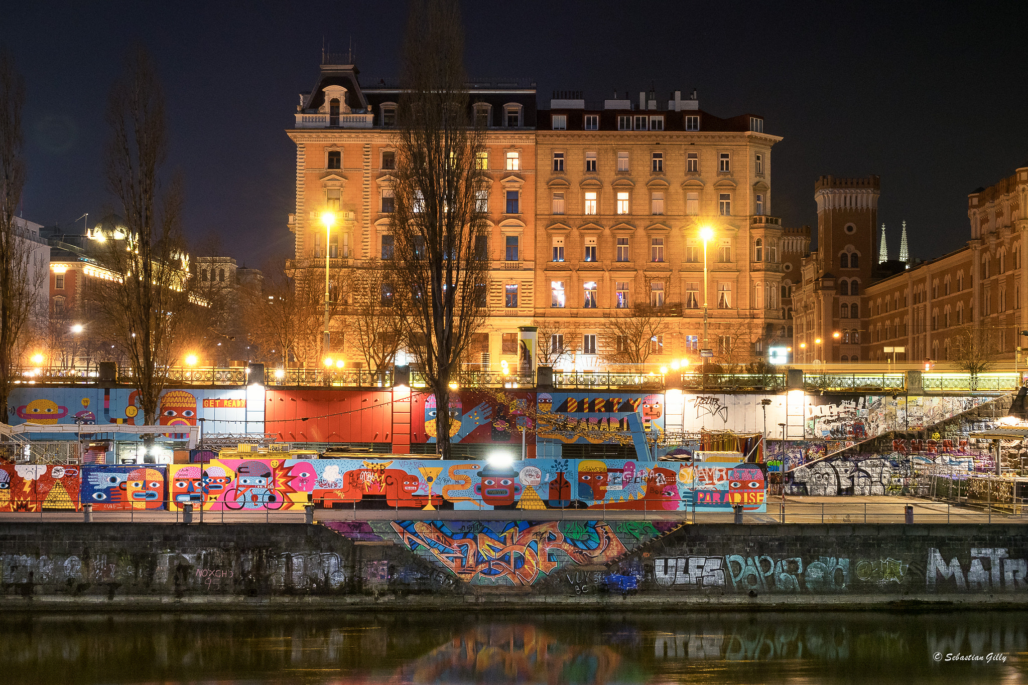 Panasonic Lumix DMC-GM1 sample photo. Wien donau longexposure photography