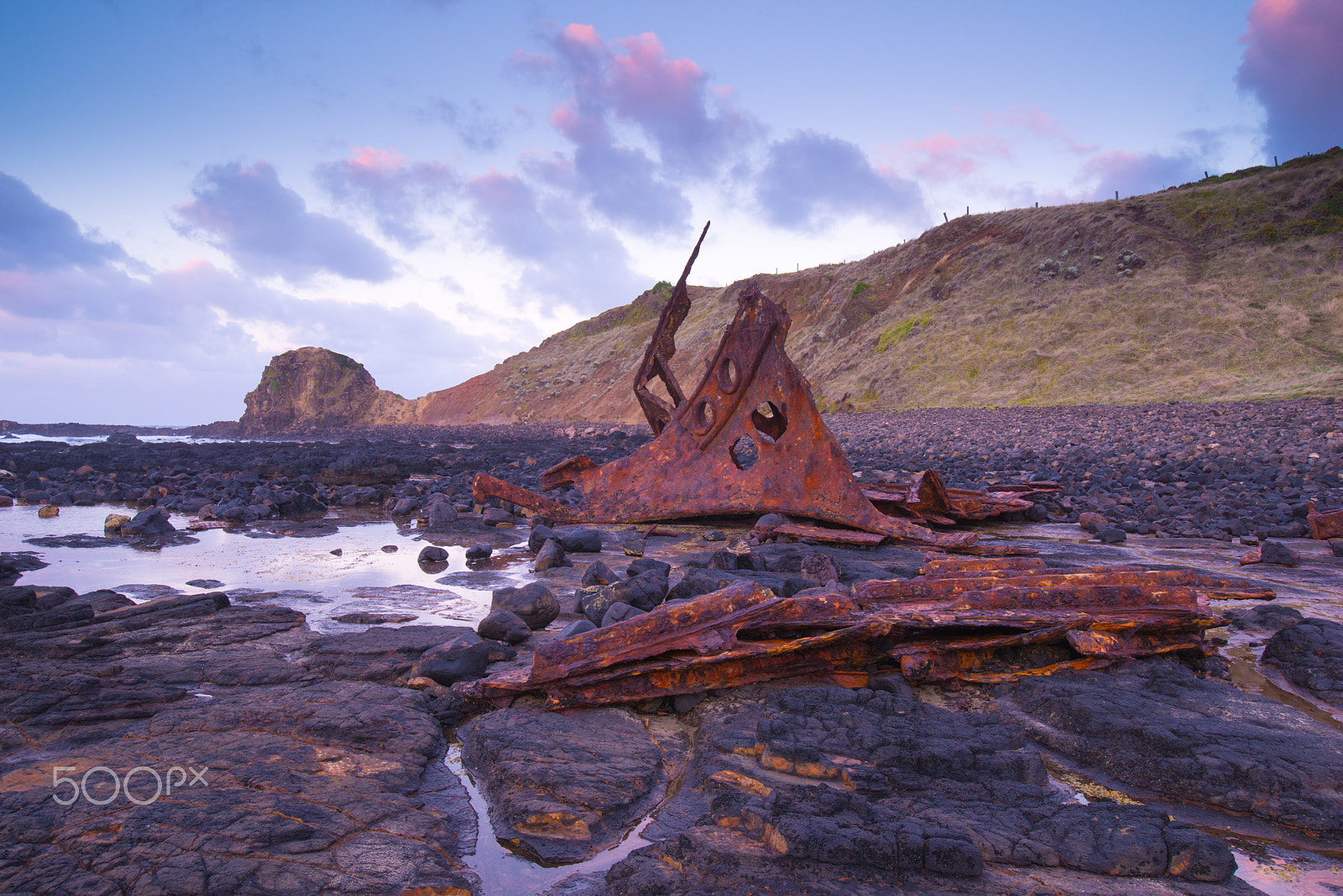 Nikon D800 + Nikon AF-S Nikkor 18-35mm F3.5-4.5G ED sample photo. Ss speke, phillip island, victoria photography