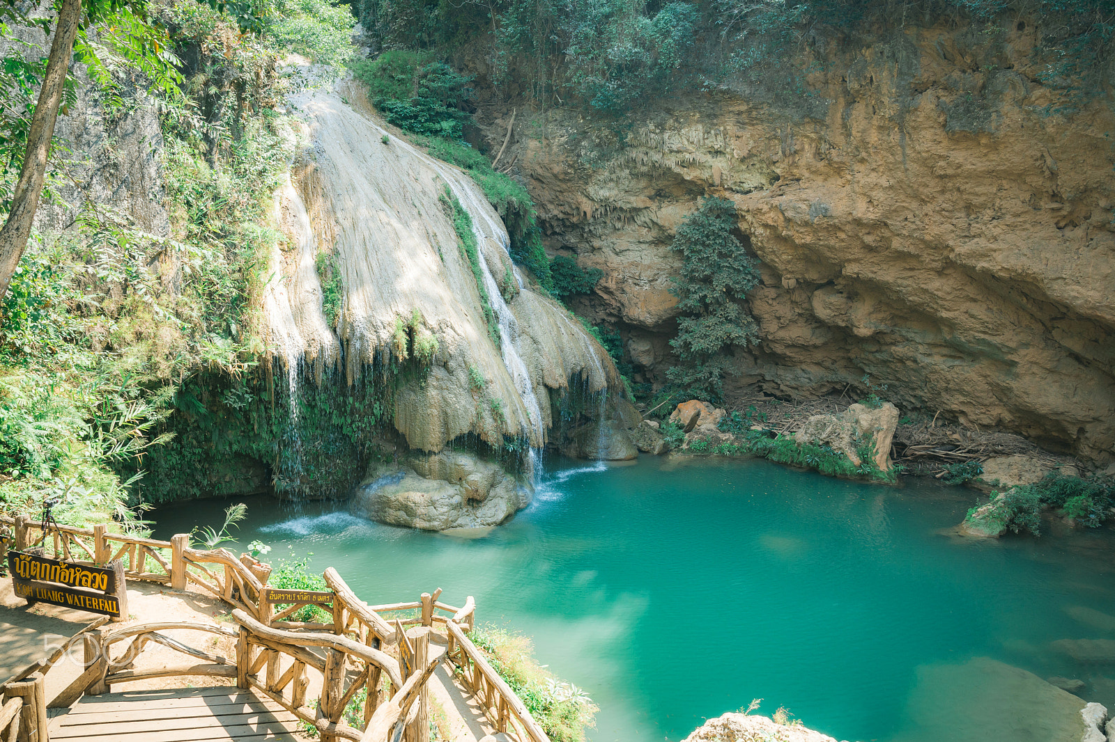 Nikon D7200 sample photo. Waterfalls mae ping national park thailand photography