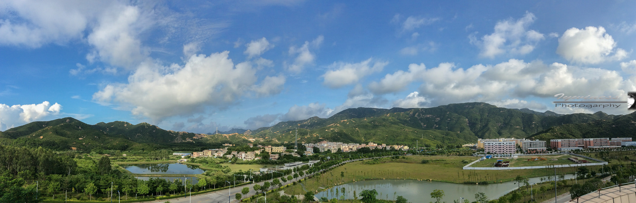iPad mini 2 back camera 3.3mm f/2.4 sample photo. Village in mountain photography