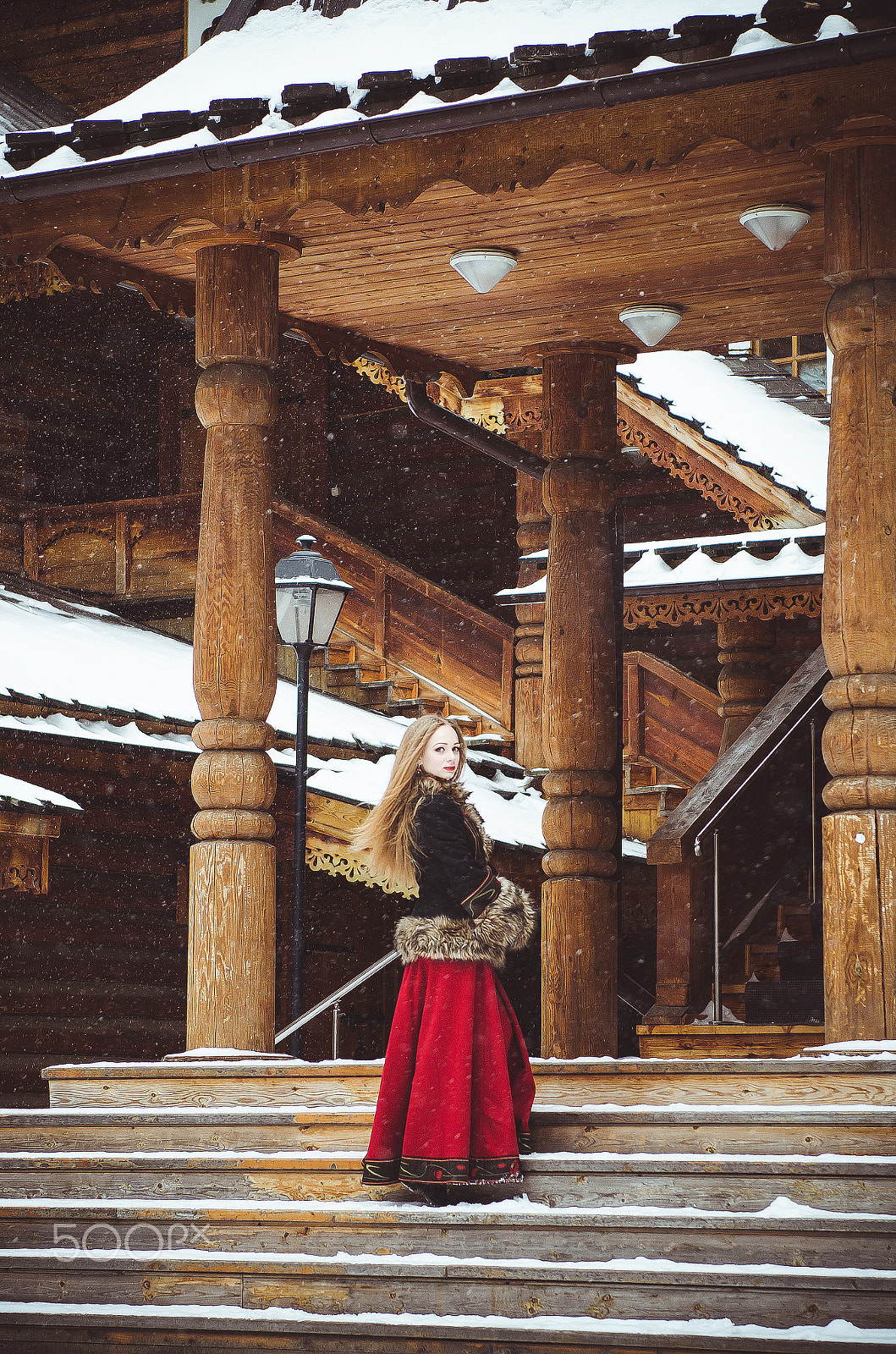 Nikon AF-S Nikkor 24-70mm F2.8E ED VR sample photo. Anya - russian style photography