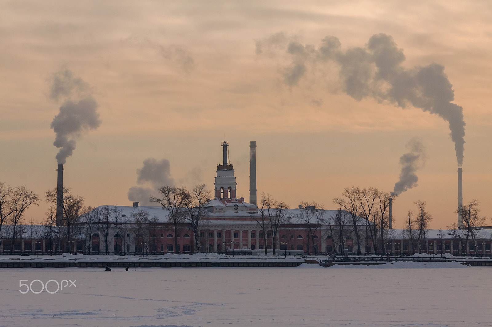 Canon EOS 50D sample photo. The historical building of plant izhmash photography