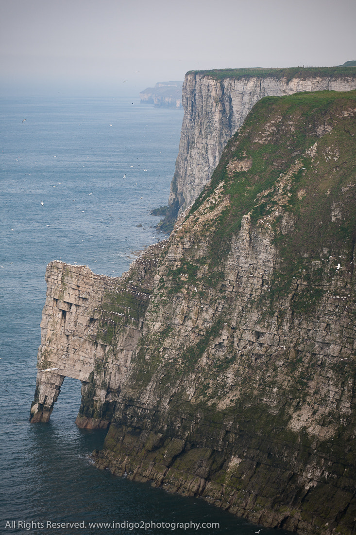 Canon EOS 5D + Canon EF 70-200mm F4L USM sample photo. Majestic cliffs photography