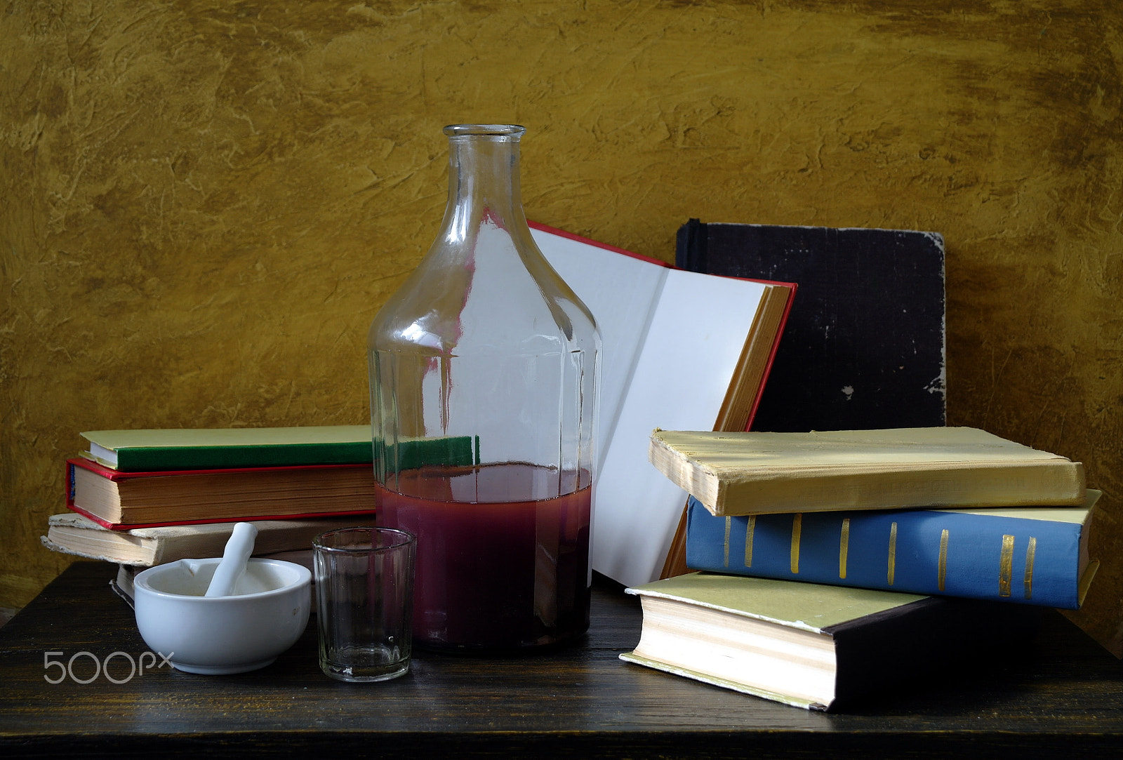 Samsung NX5 sample photo. Still life.books. photography