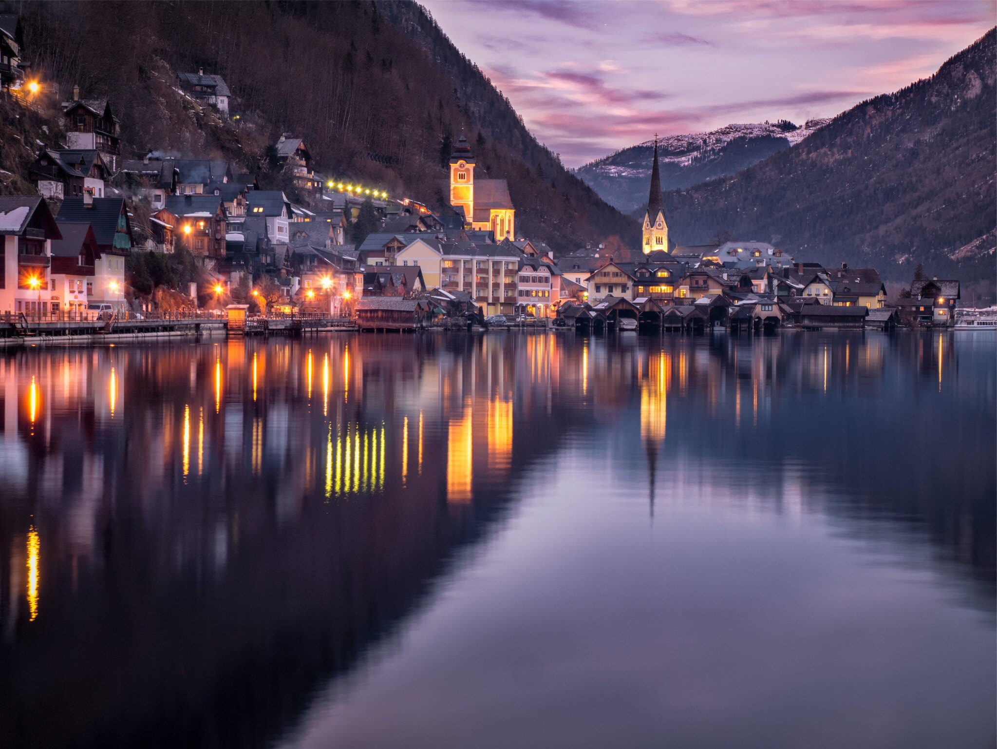 Panasonic Lumix DMC-GX7 sample photo. My first time in hallstatt and wow, i see why this ... photography