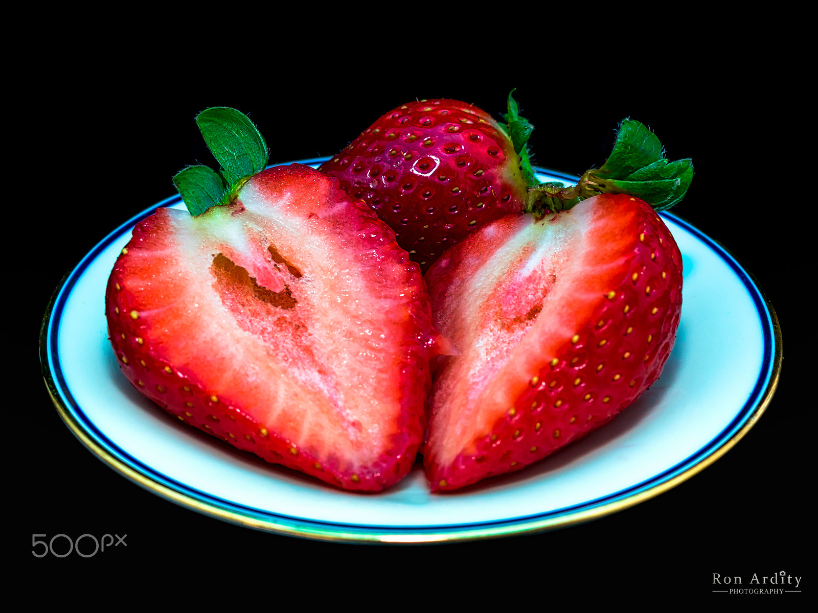 Canon EF 50mm F1.8 II sample photo. Strawberries breakfast photography