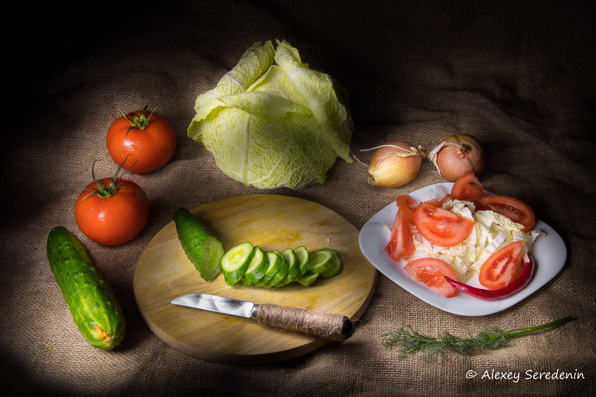 Canon EF-S 18-135mm F3.5-5.6 IS sample photo. Salad with "pepper". photography