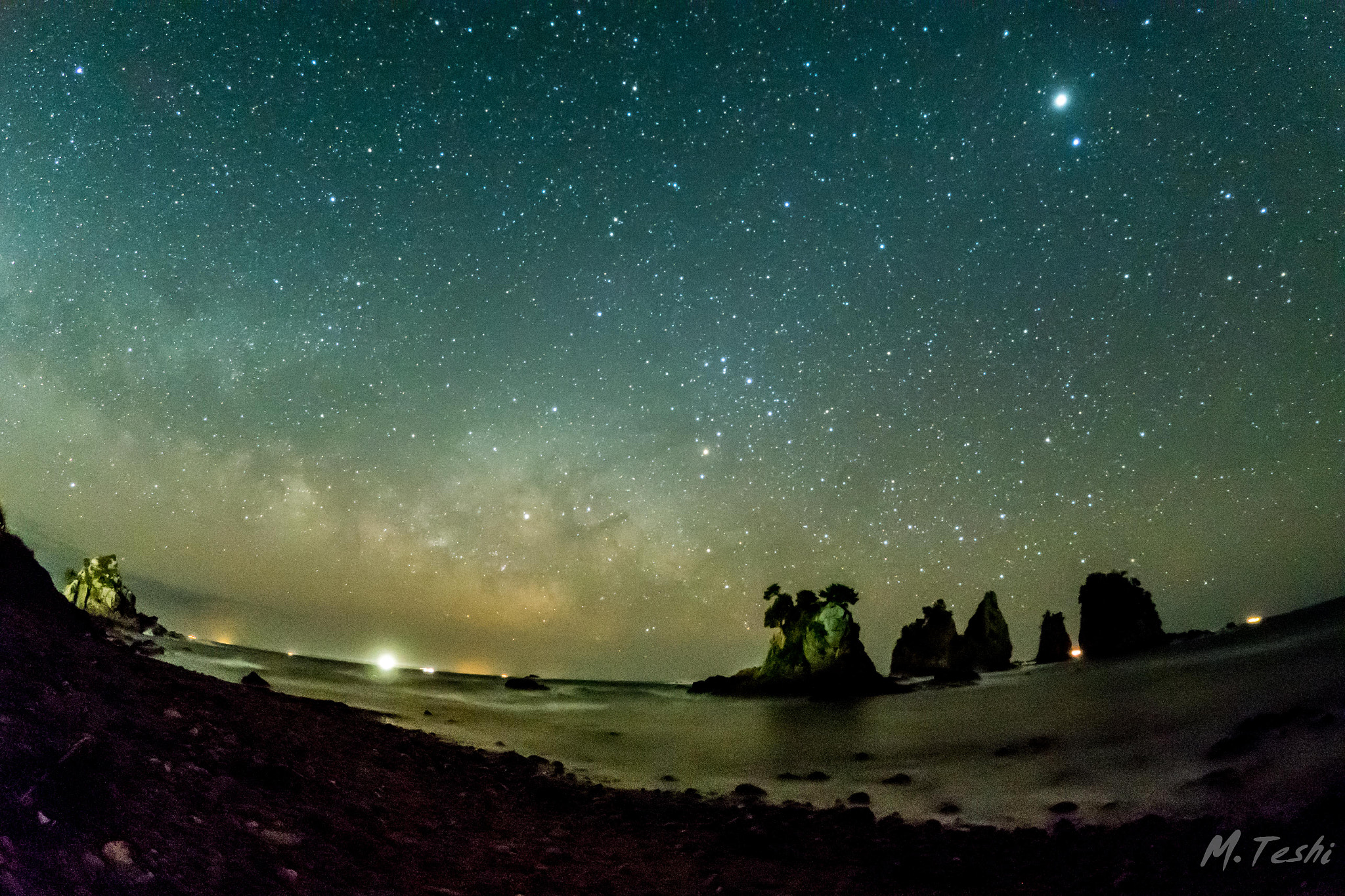 OLYMPUS M.8mm F1.8 sample photo. Milky way up from the horizon photography