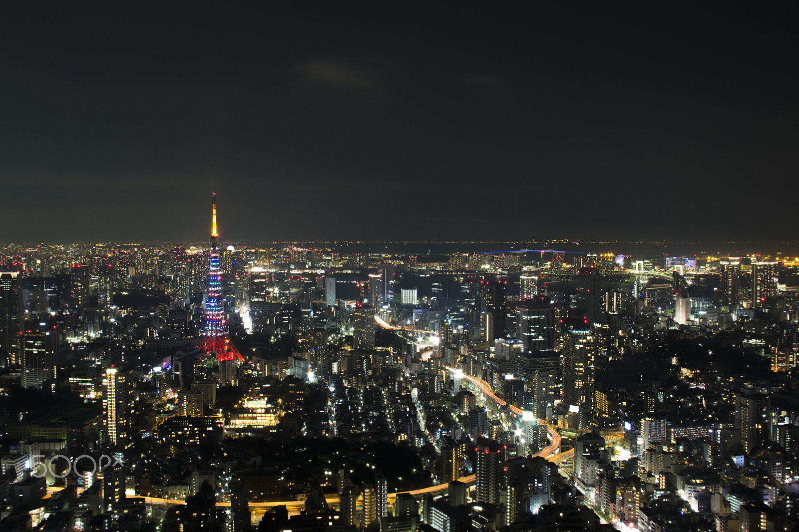 Canon EF-S 18-135mm F3.5-5.6 IS sample photo. Tokyo sky deck photography