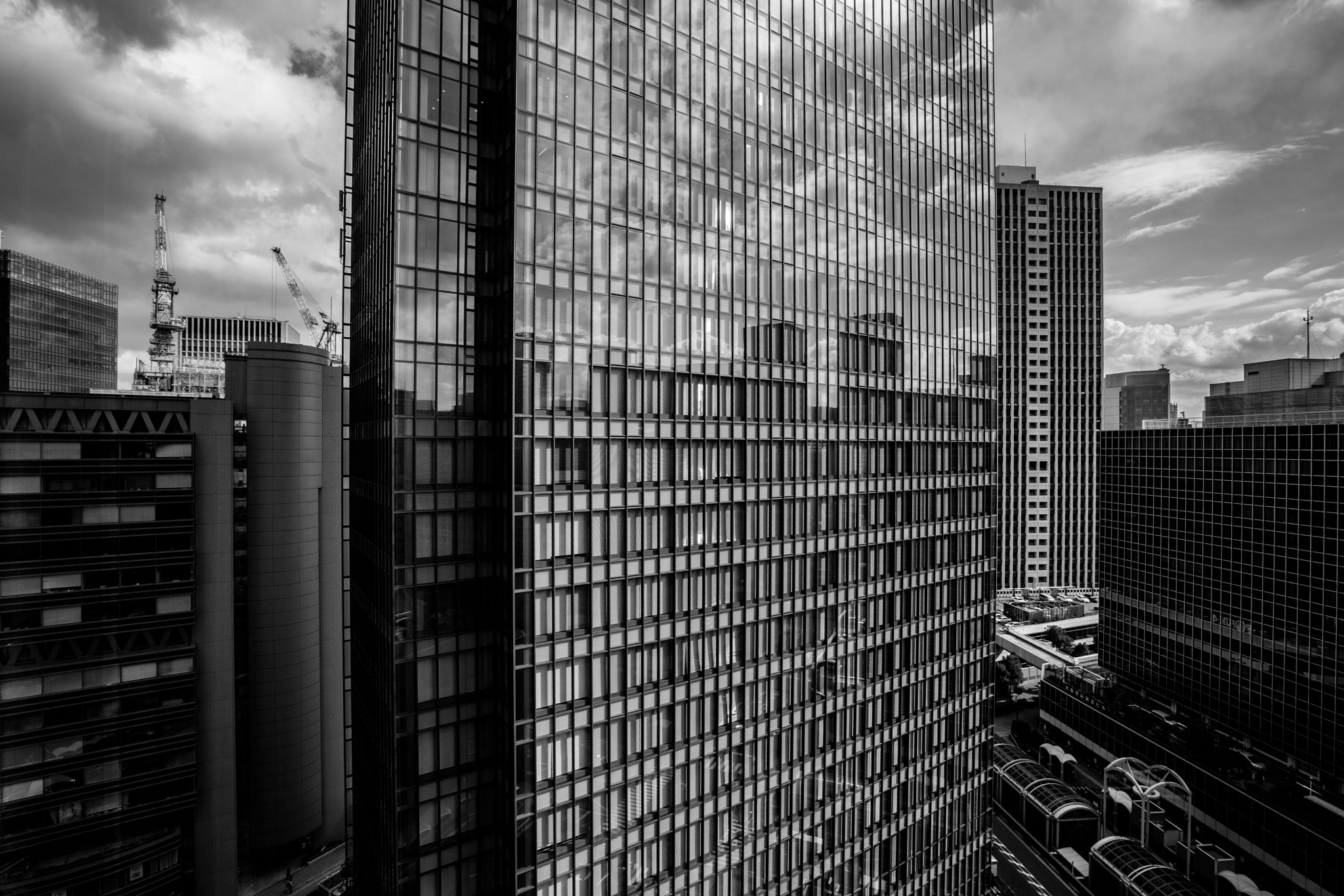 Sony a7R II + Canon EF 16-35mm F2.8L II USM sample photo. Japan building photography