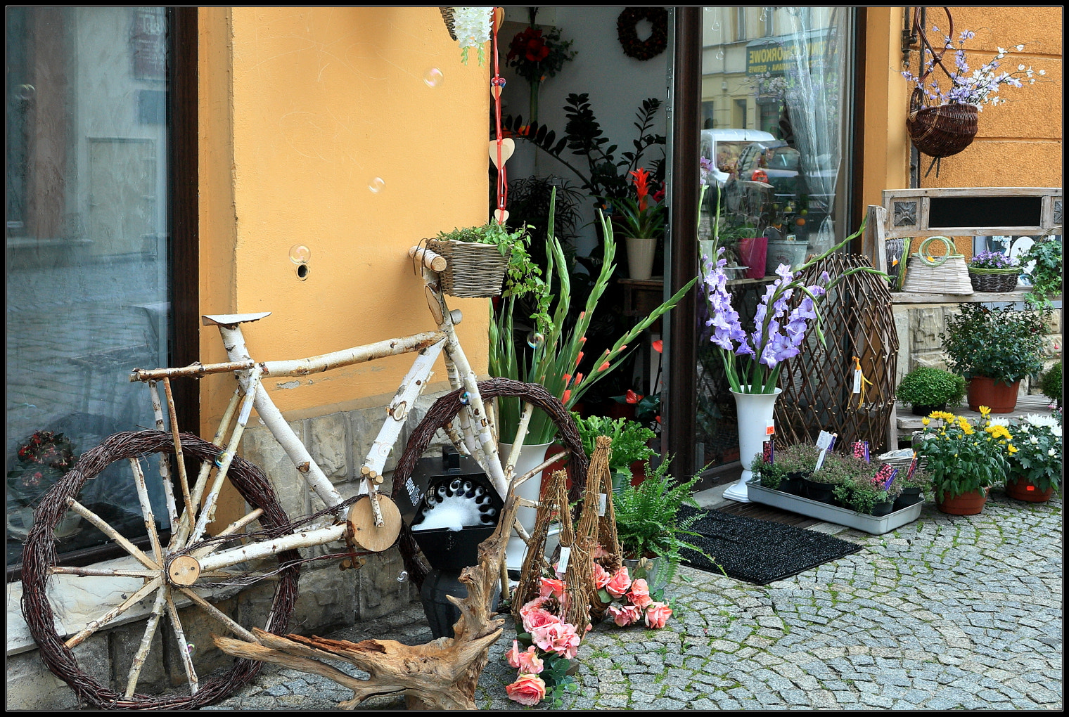 Canon EOS 450D (EOS Rebel XSi / EOS Kiss X2) sample photo. Bike and soap bubbles... photography