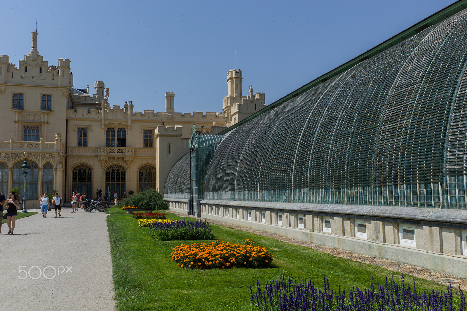 Leica M9 + Summicron-M 35mm f/2 (IV) sample photo. Lednice chateau greenhouse photography