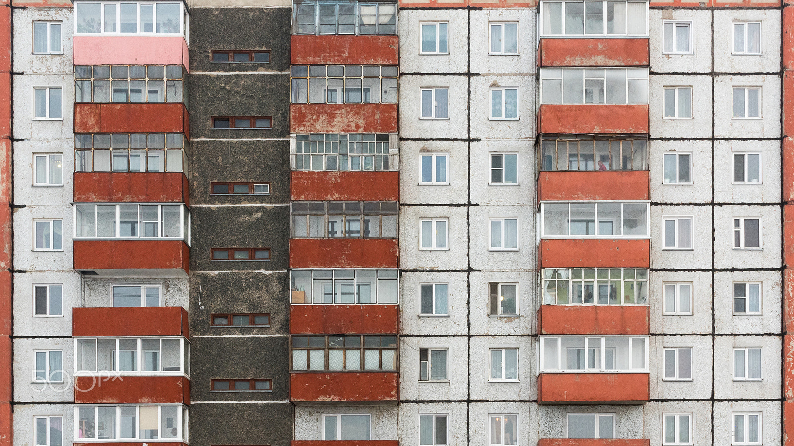 Pentax K-3 II sample photo. Soviet 1960s flat complex ("khrushchyovka") photography