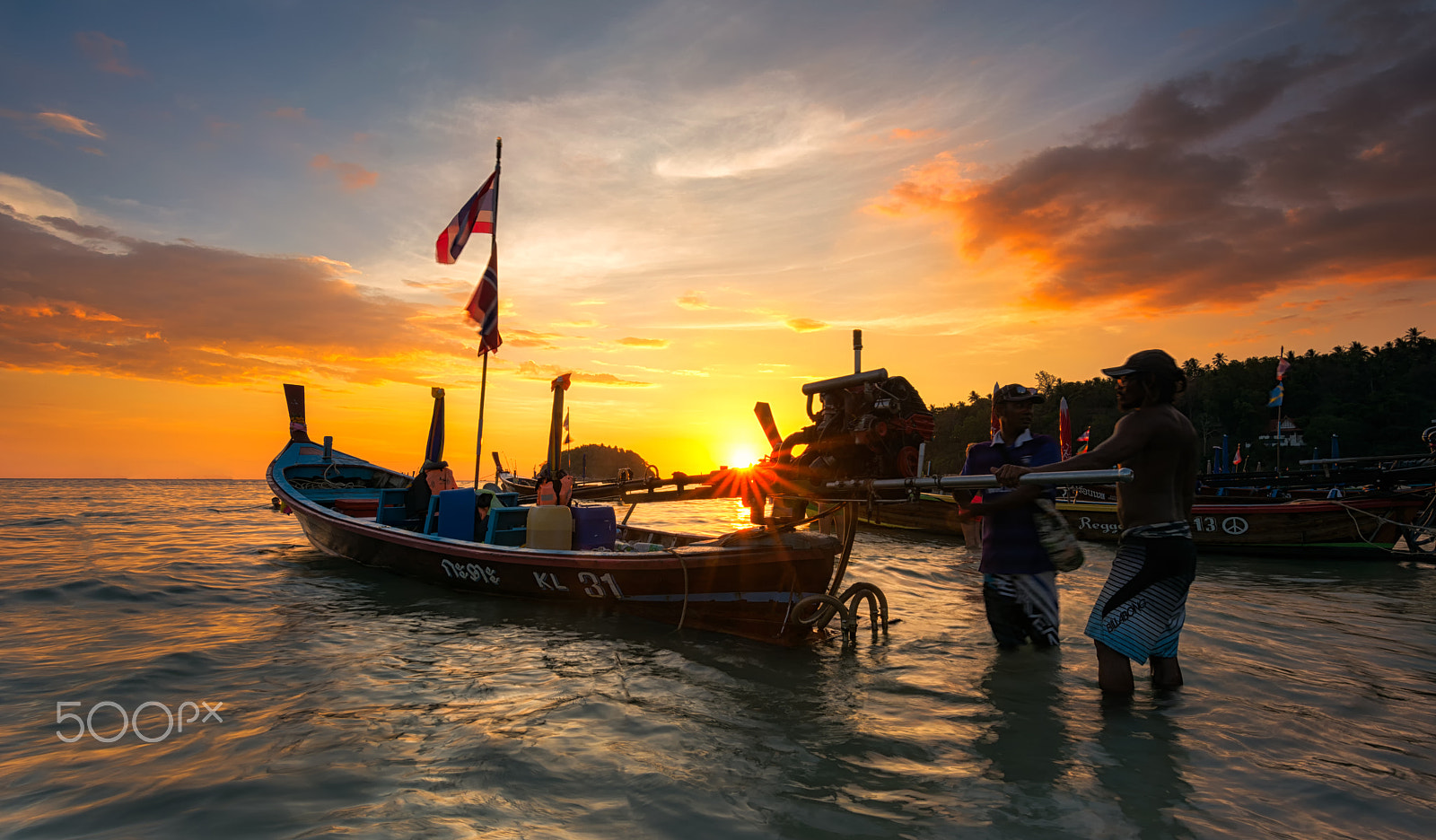 Nikon D5200 sample photo. Phuket, thailand -feb 25, 2017 :fishermen and fishing boat with photography