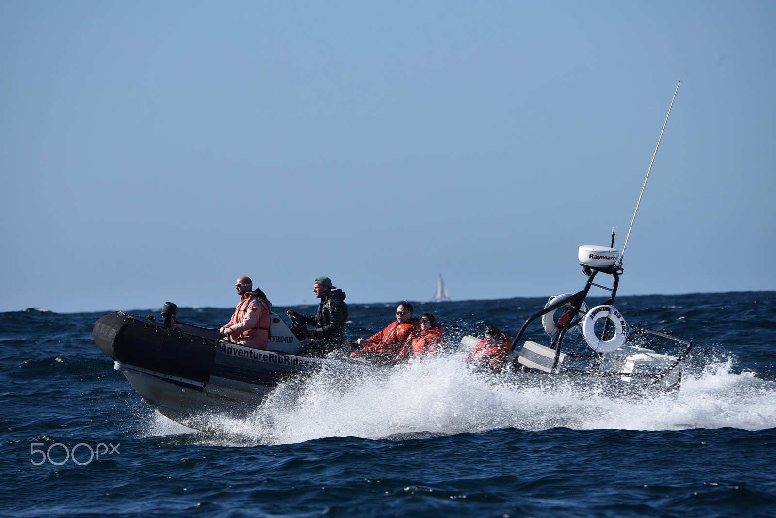 Nikon D750 sample photo. Whale watchers in small boat. photography
