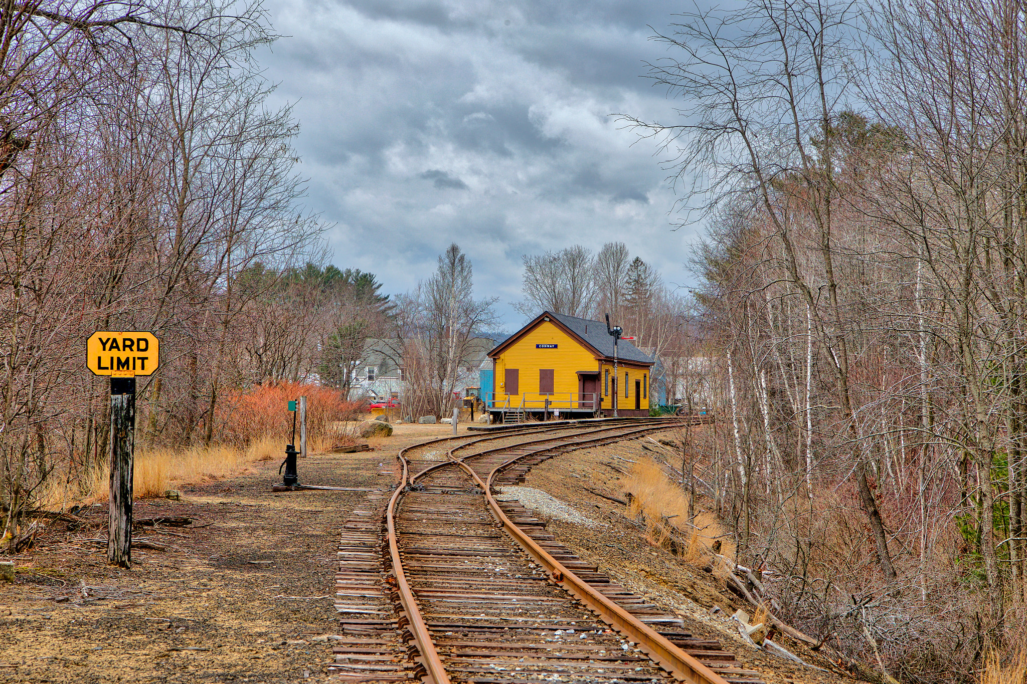 Canon EOS-1D X sample photo. Conway station photography