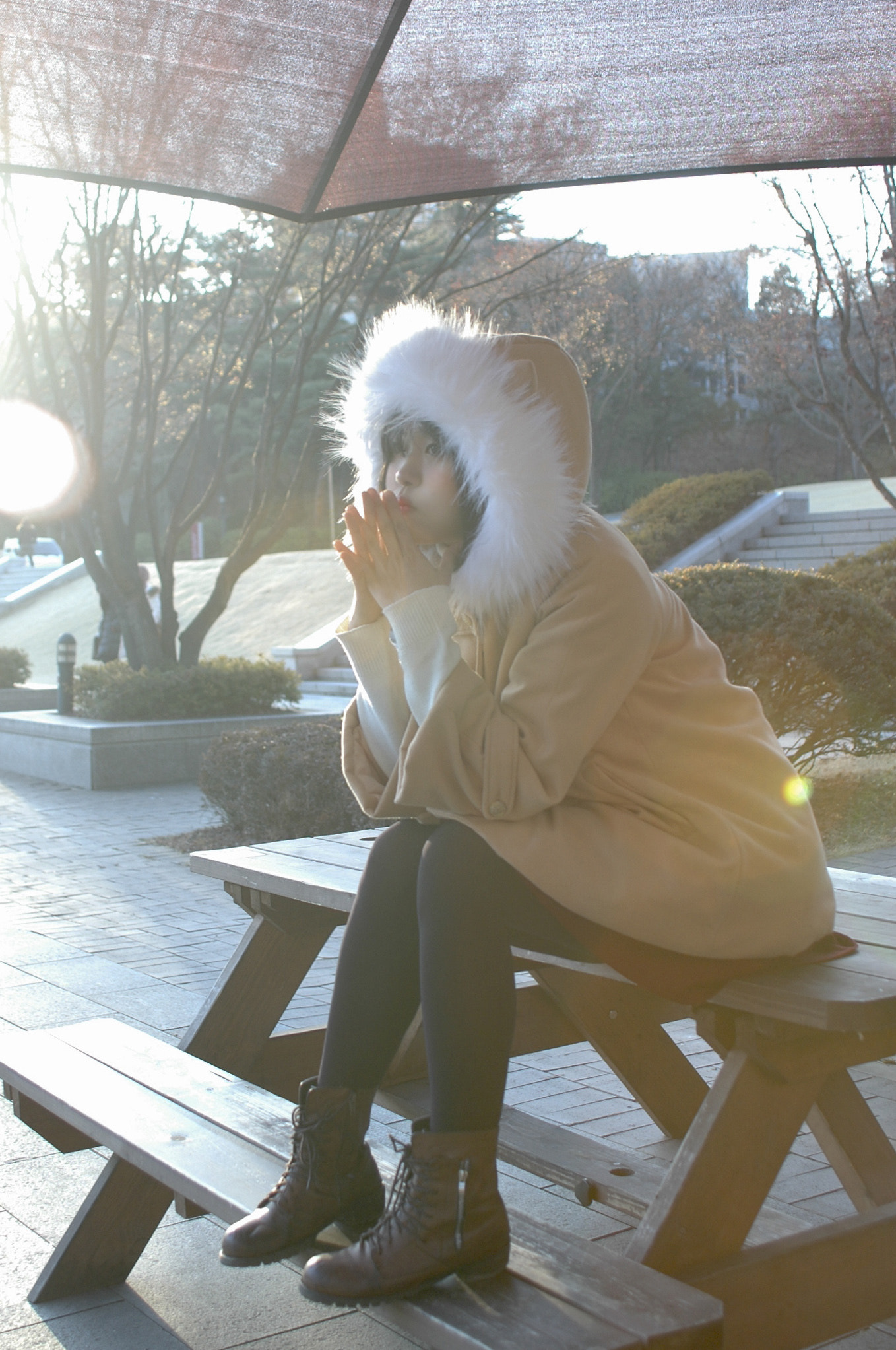 Nikon AF-S Nikkor 28-70mm F2.8 ED-IF sample photo. Kawaii kitty eared girl photography