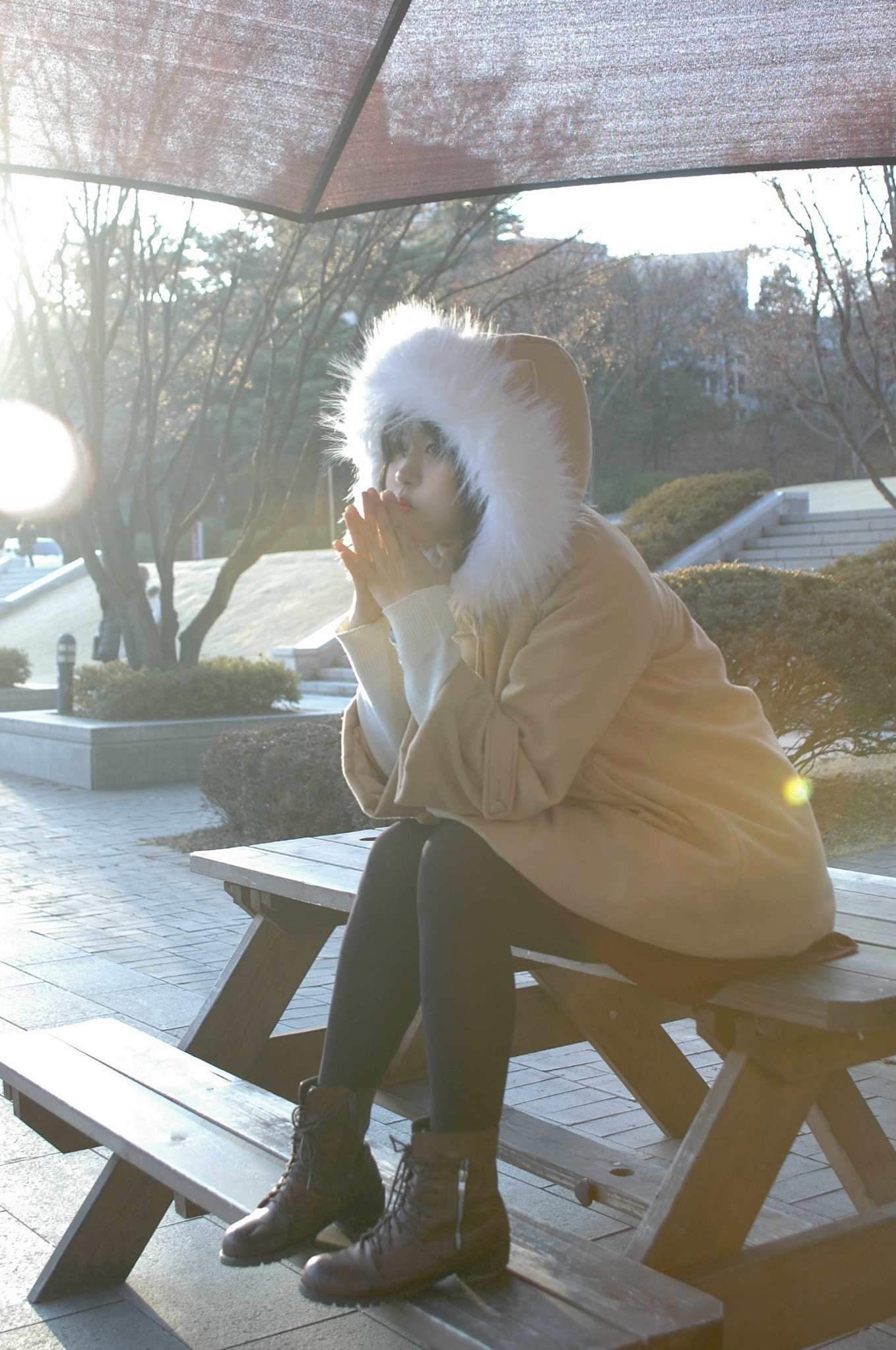 Nikon D70s sample photo. Kawaii kitty eared girl photography