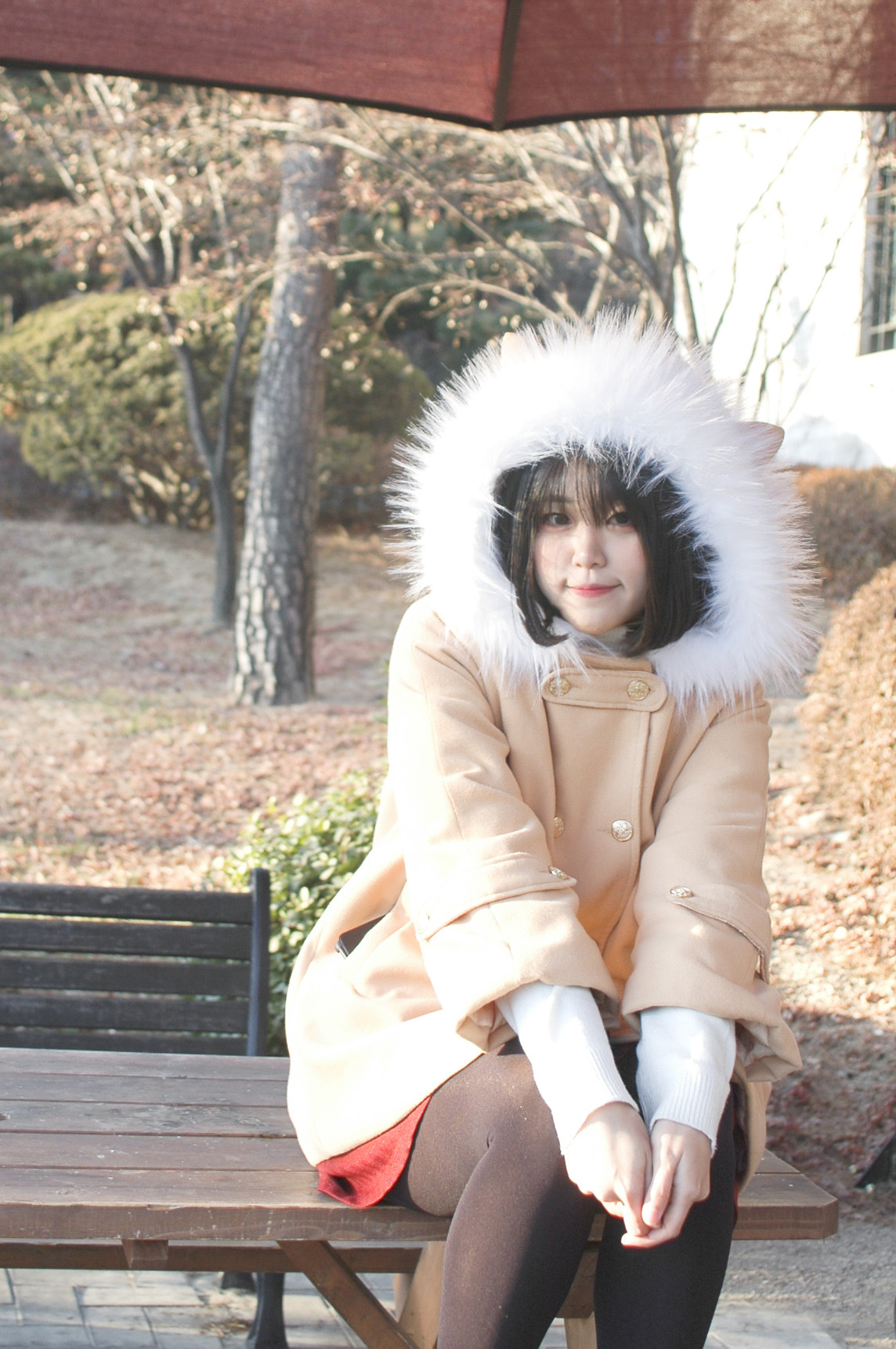 Nikon AF-S Nikkor 28-70mm F2.8 ED-IF sample photo. Kawaii kitty eared girl photography