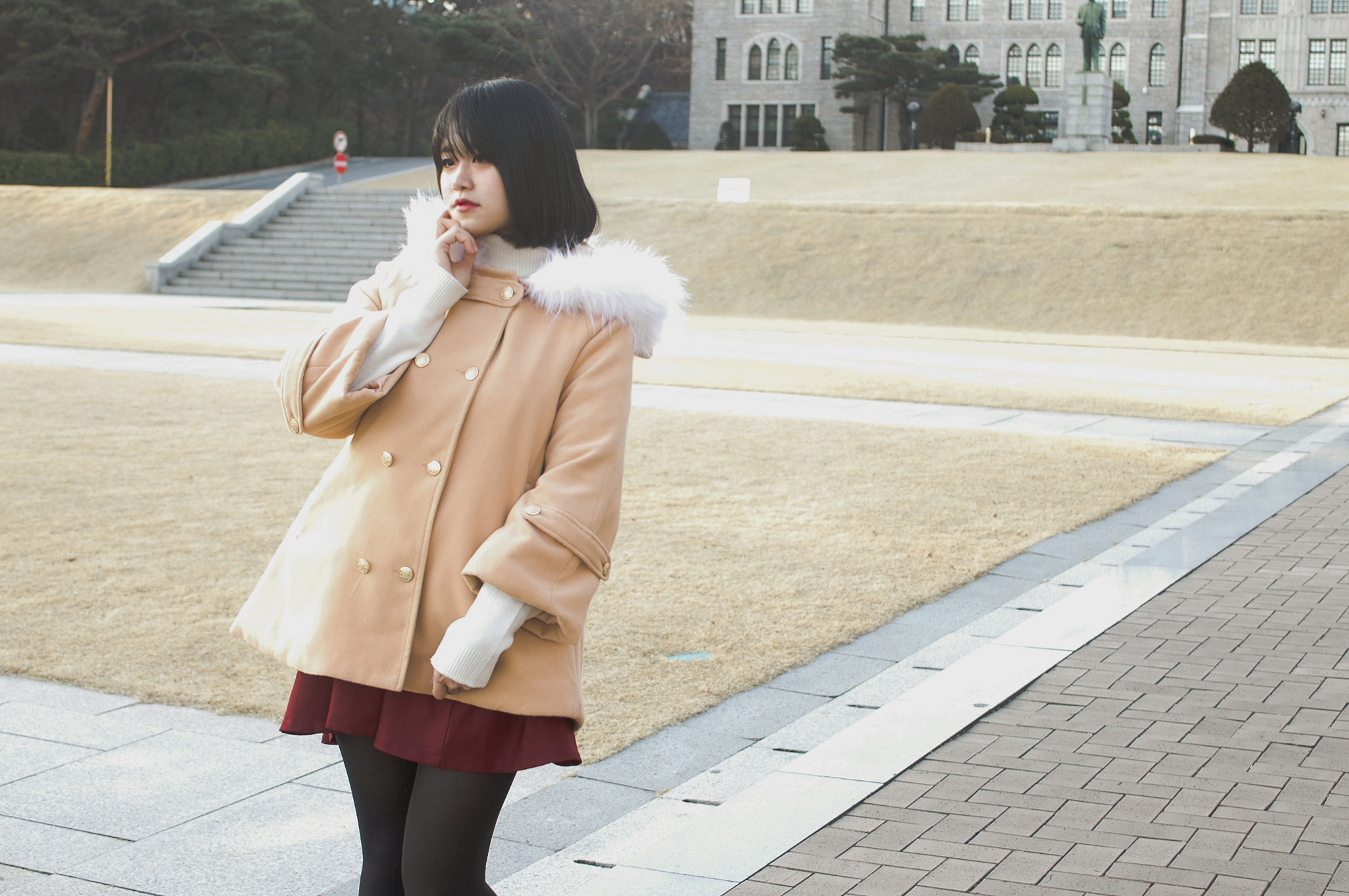 Nikon AF-S Nikkor 28-70mm F2.8 ED-IF sample photo. Kawaii kitty eared girl photography