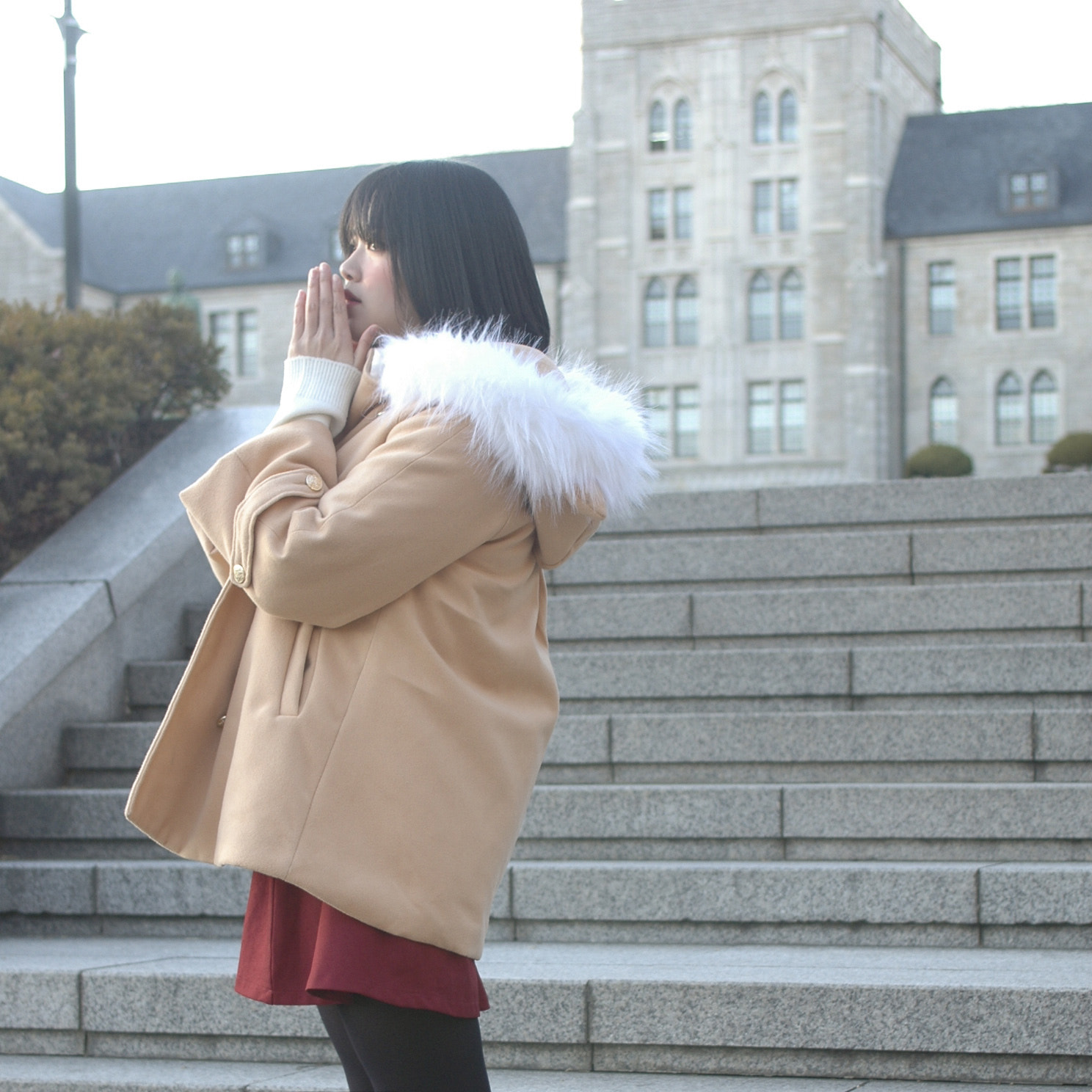 Nikon AF-S Nikkor 28-70mm F2.8 ED-IF sample photo. Kawaii kitty eared girl photography