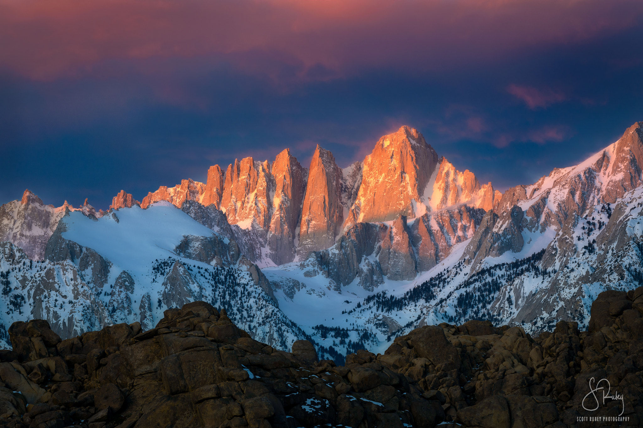 Nikon AF-S Nikkor 70-200mm F4G ED VR sample photo. Range of light, eastern sierra, ca photography