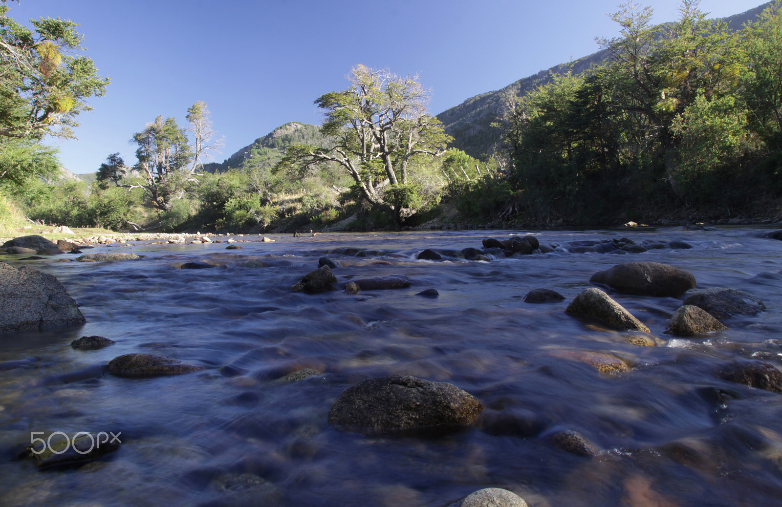 Sigma 18-250mm F3.5-6.3 DC OS HSM sample photo. Cold river photography