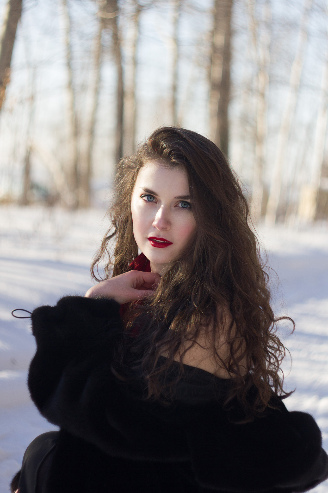 Canon EF 35-80mm f/4-5.6 sample photo. Modern red hat photography