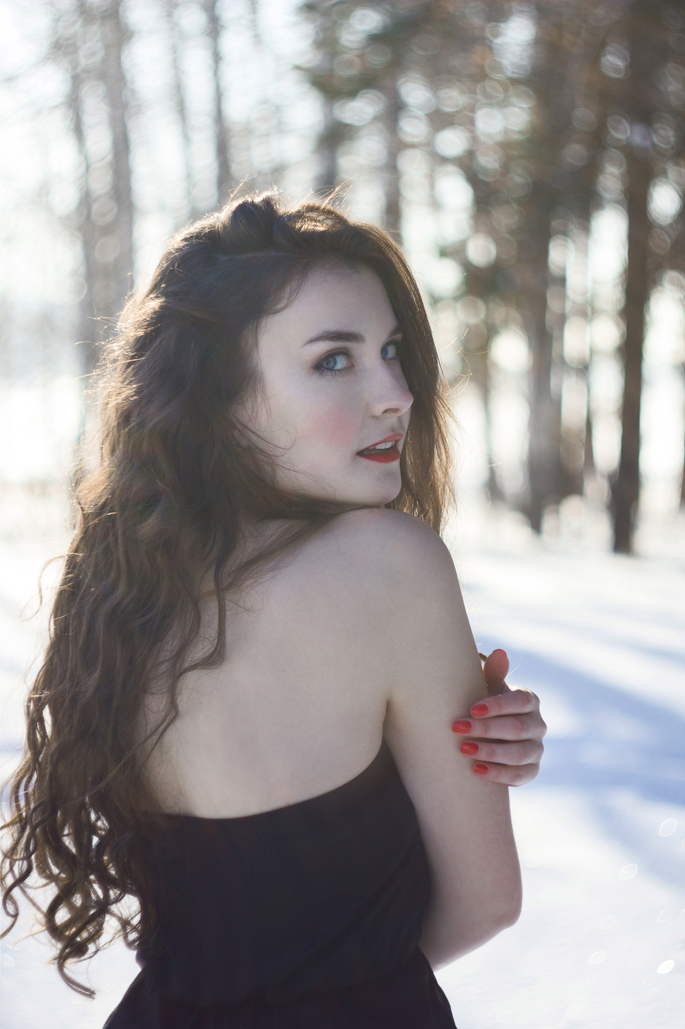 Canon EF 35-80mm f/4-5.6 sample photo. Modern red hat photography