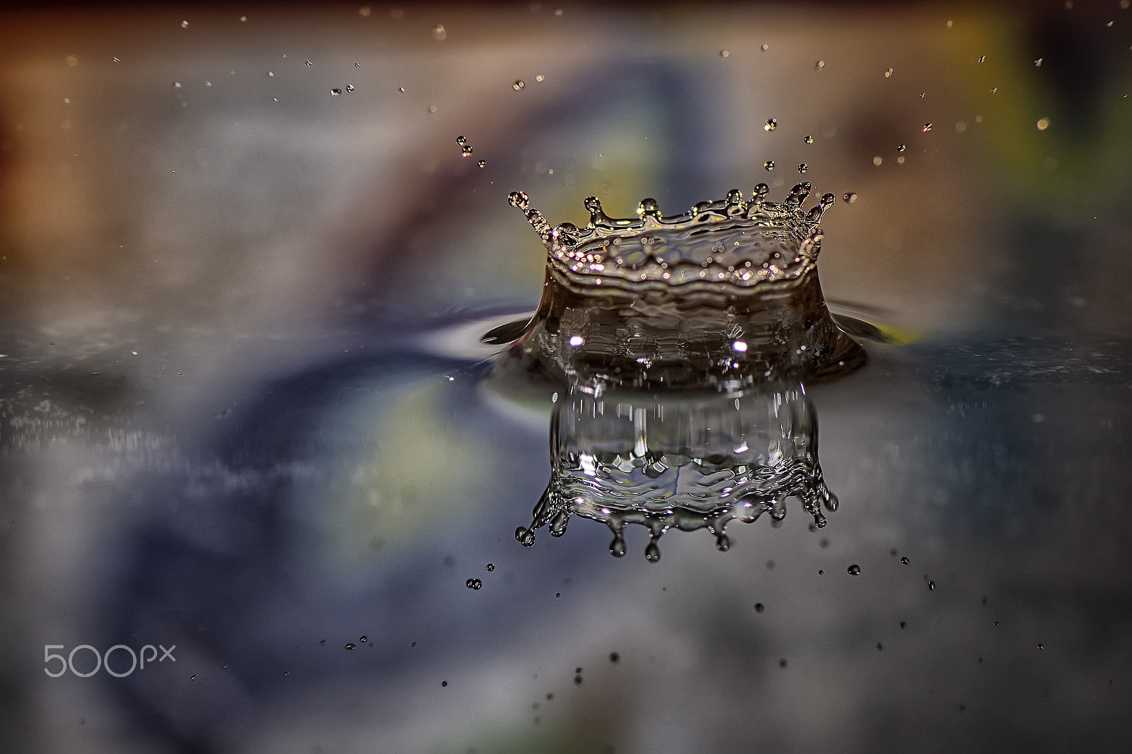 Nikon AF-S Micro-Nikkor 105mm F2.8G IF-ED VR sample photo. King of drop photography