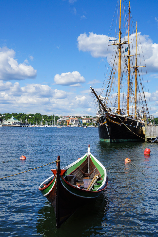 Sony DT 18-200mm F3.5-6.3 sample photo. Boats photography