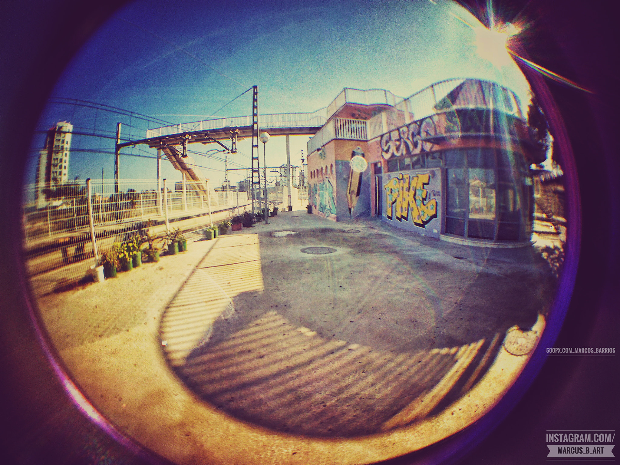 bq Aquaris E5 FHD sample photo. Graffitti island. photography