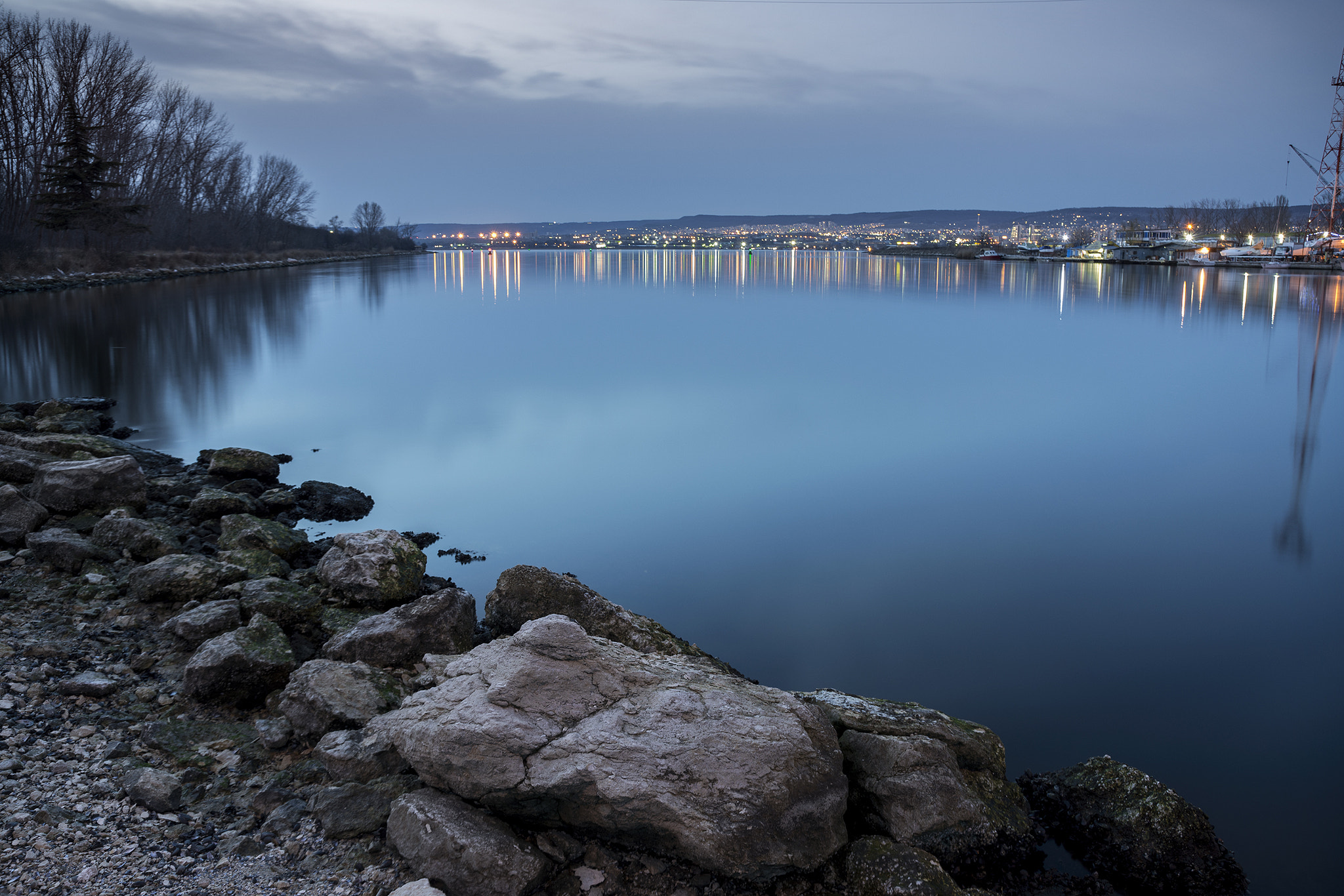 Nikon D7200 sample photo. Blue hour photography