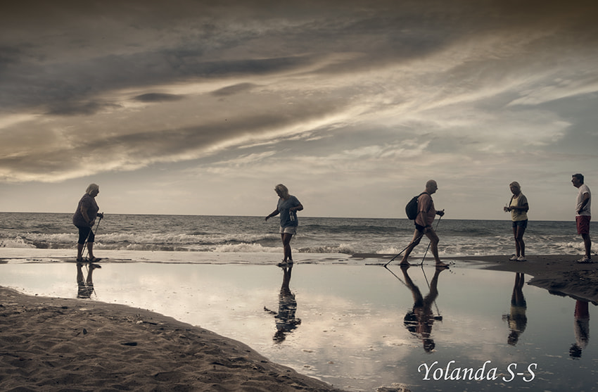 Nikon D200 sample photo. Playa elviria invierno photography