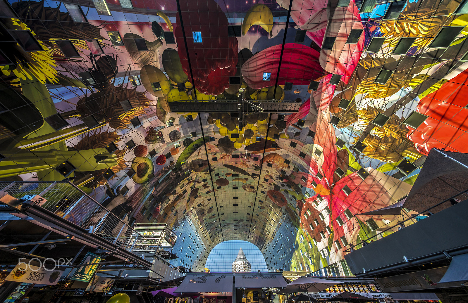 Sony a7 II + Voigtlander HELIAR-HYPER WIDE 10mm F5.6 sample photo. Markthal photography