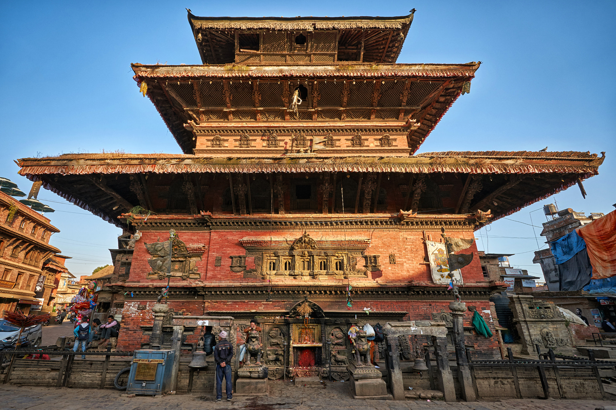 Sony a99 II sample photo. Bhairavnath temple photography