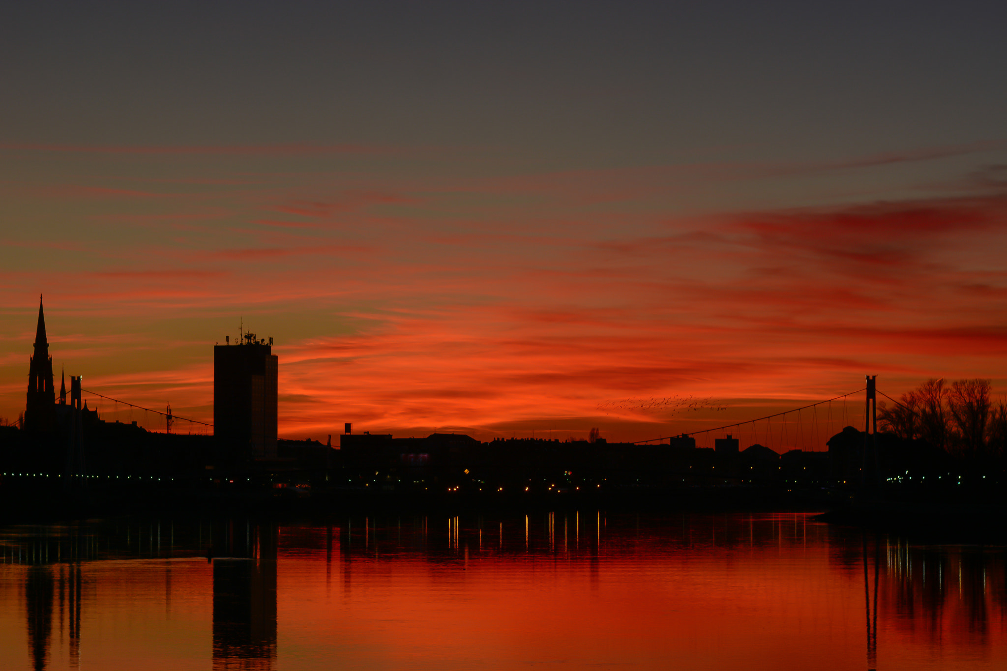 Nikon D7100 + Sigma 85mm F1.4 EX DG HSM sample photo. Sunset photography