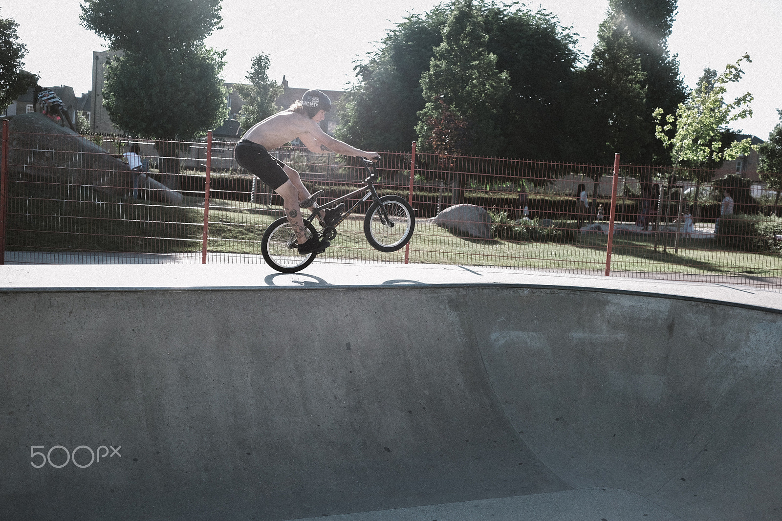 Fujifilm XF 27mm F2.8 sample photo. Skatepark photography