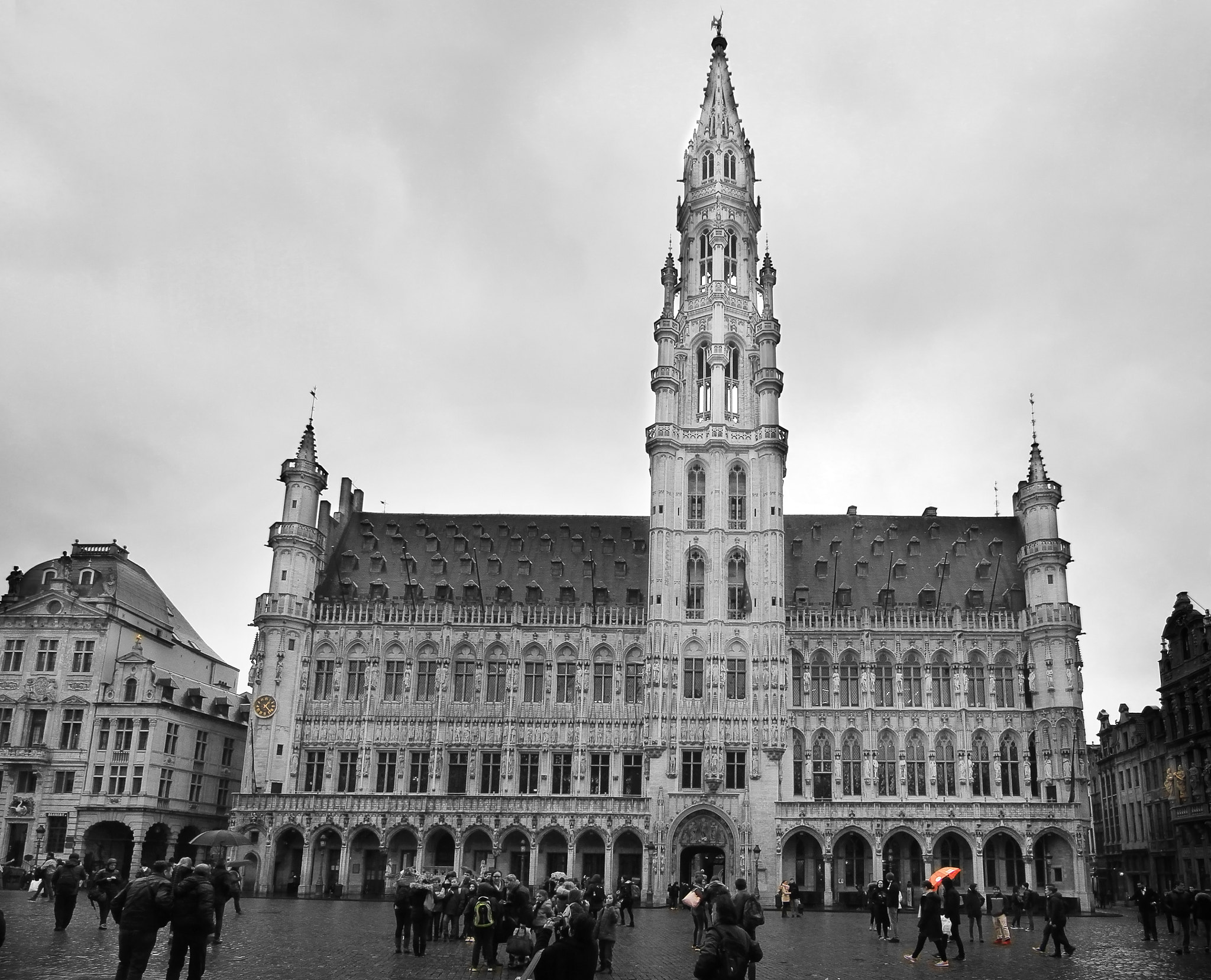 Canon EOS 7D sample photo. Stadhuis van brussel photography