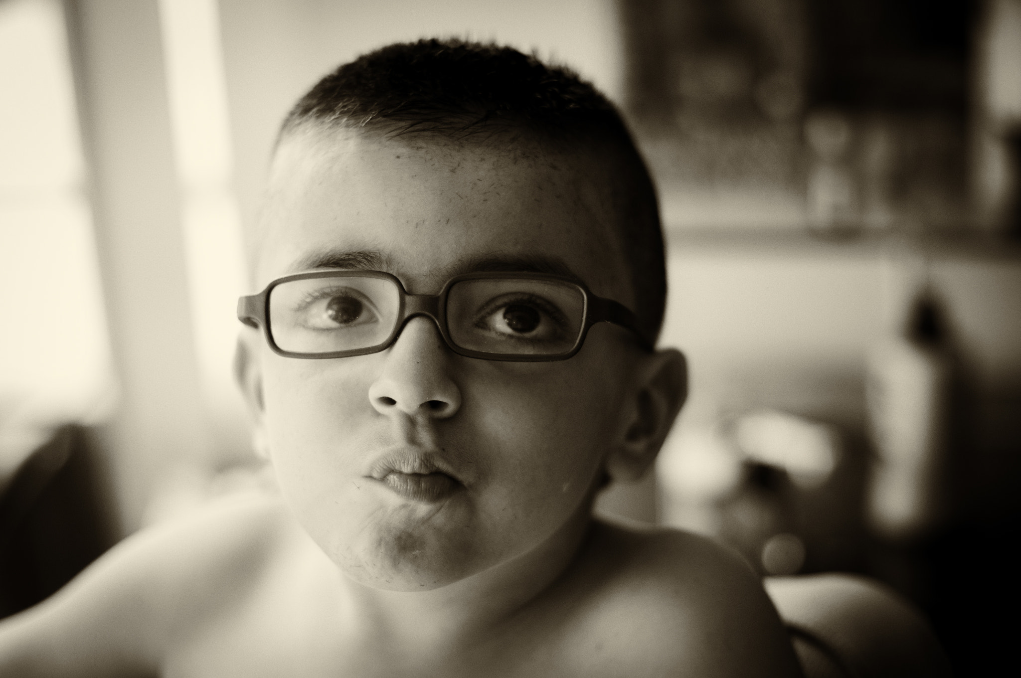Nikon D90 + Nikon AF-S Nikkor 50mm F1.4G sample photo. Retrato blanco y negro photography