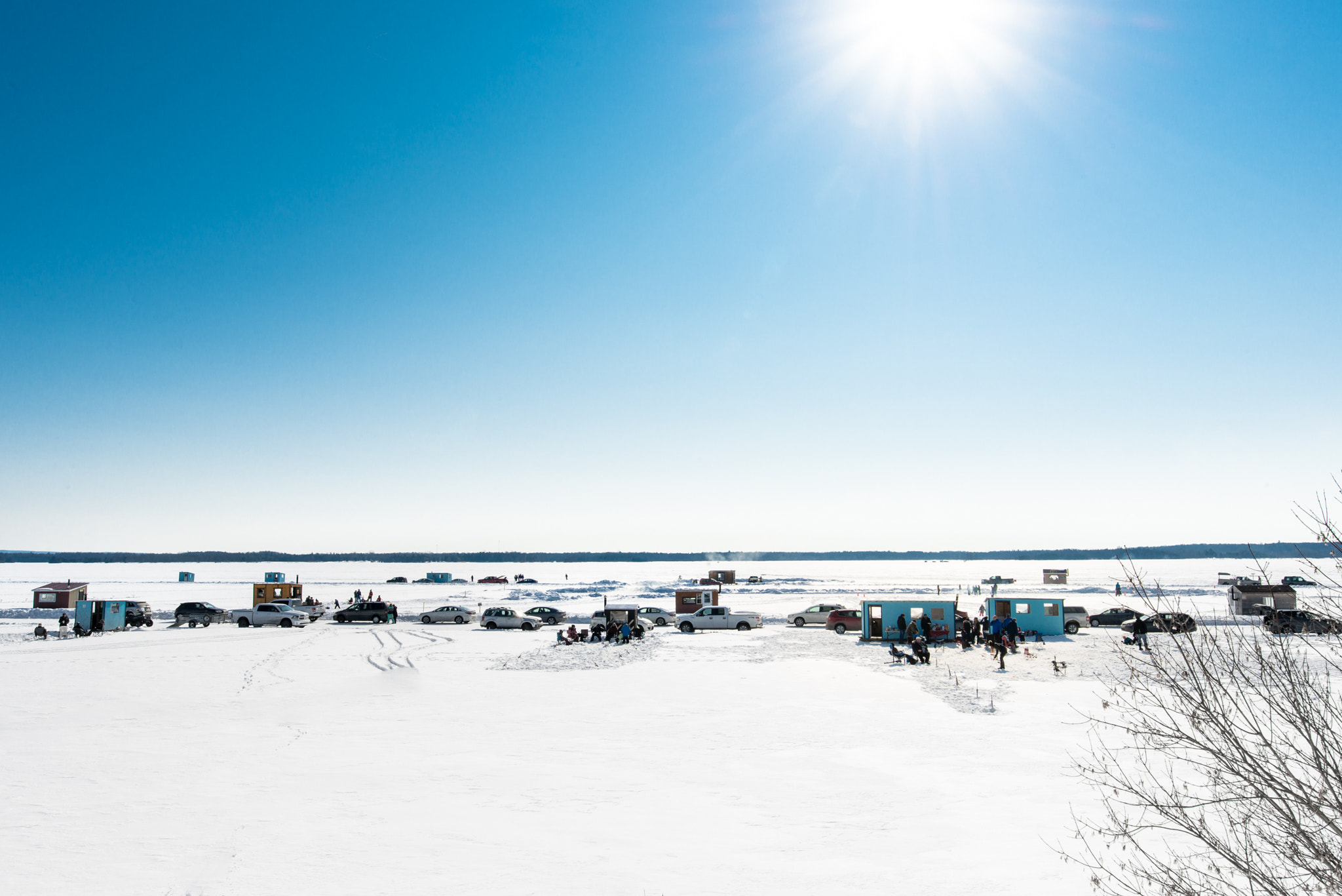 Nikon D800 sample photo. Fishing on ice ,  pêche sur la glace photography