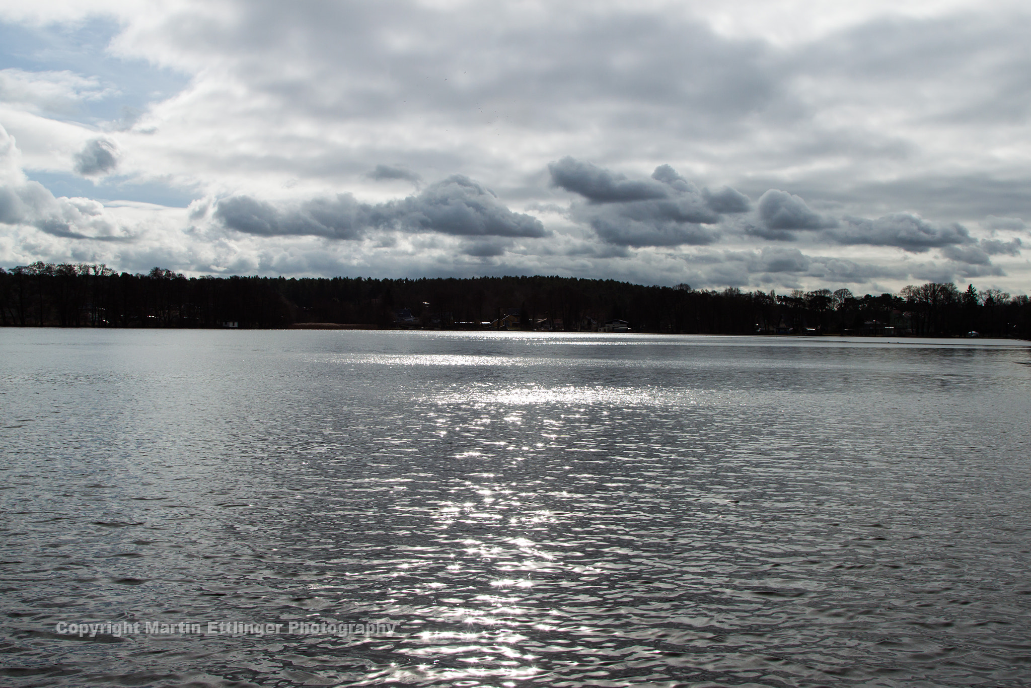 Canon EOS 500D (EOS Rebel T1i / EOS Kiss X3) + Canon EF 24-105mm F4L IS USM sample photo. Landscape krimnicksee in koenigs wusterhausen in brandenburg 25022017 photography