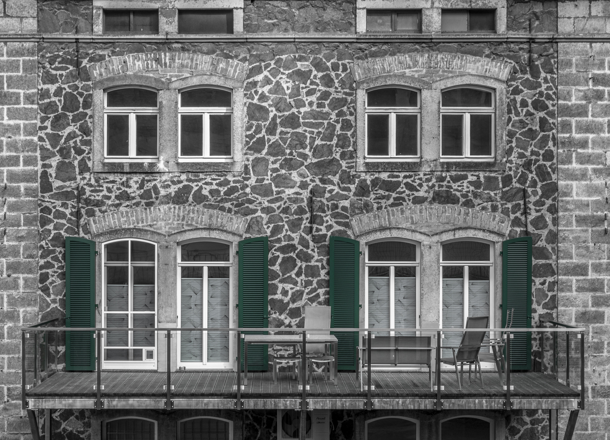 Pentax K-5 sample photo. Symmetry balkony 2 photography