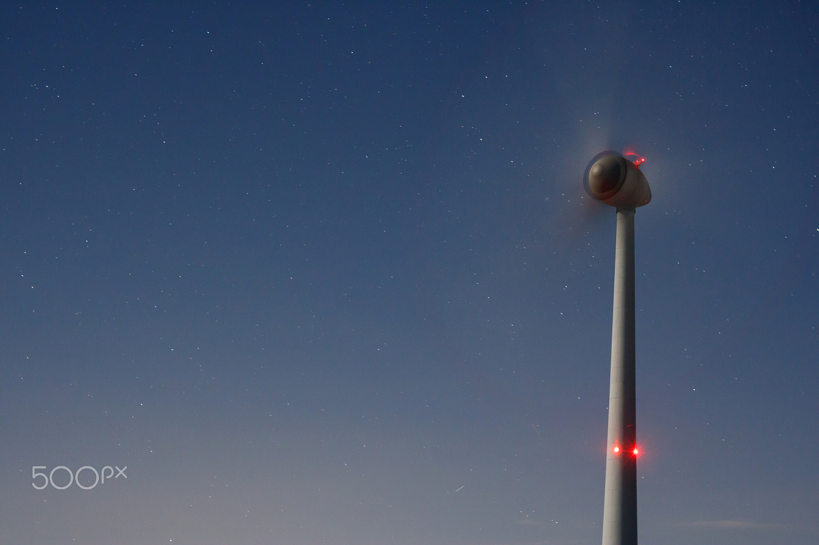 Canon EOS 760D (EOS Rebel T6s / EOS 8000D) + Canon EF 50mm F1.8 STM sample photo. Windmill in the night photography