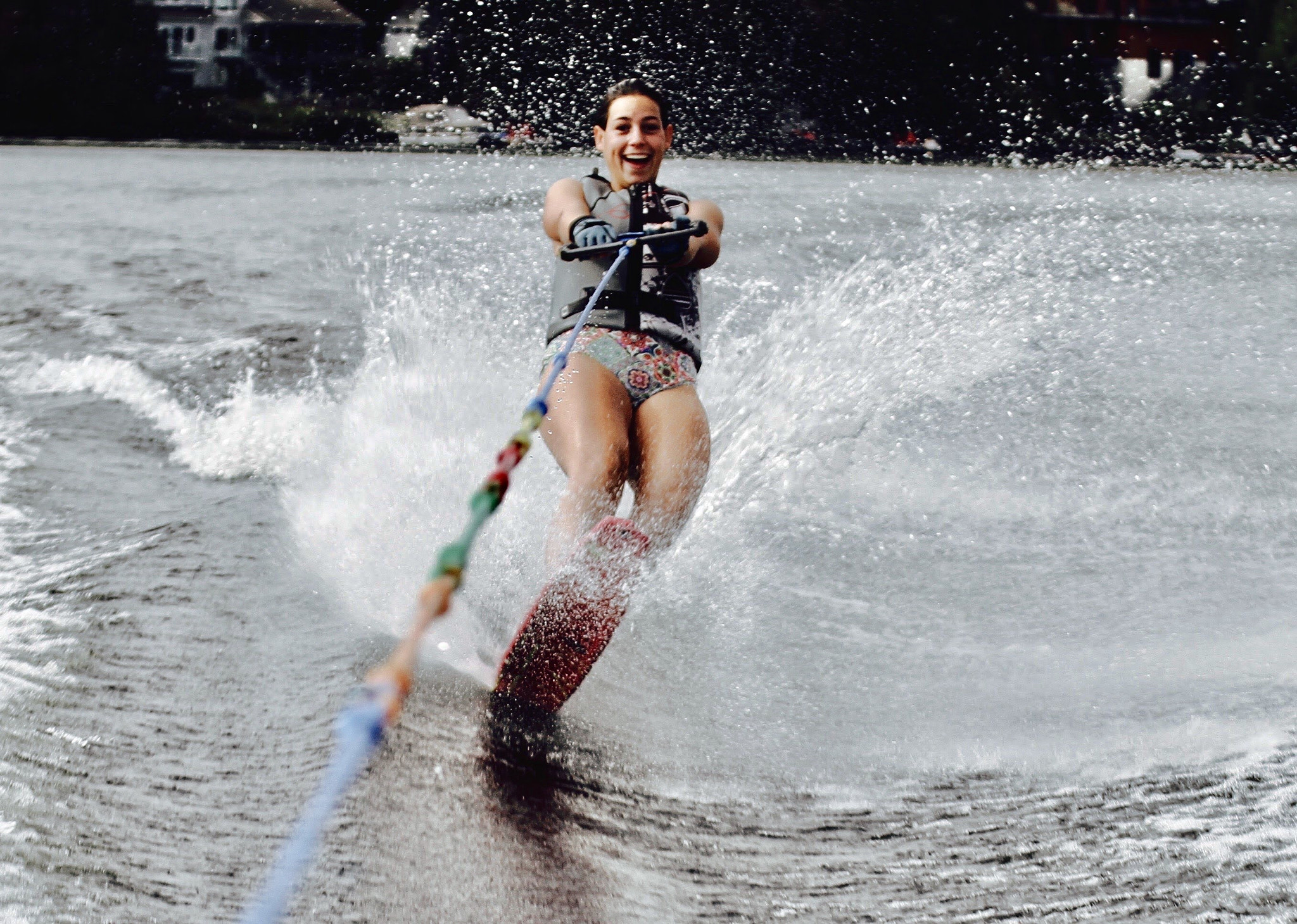 Canon EF 28-105mm f/3.5-4.5 USM sample photo. Waterski ste marguerite du lac masson quebec photography